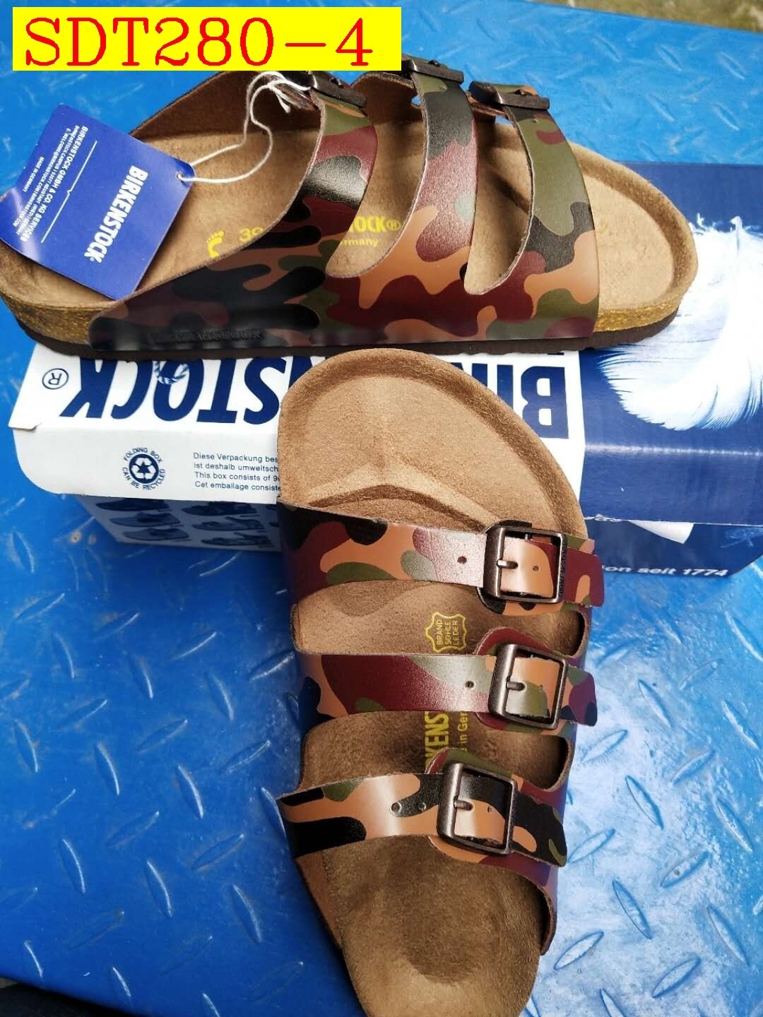 43$ Birkenstock Slippers size 35-45 817920 SDT280 gallery