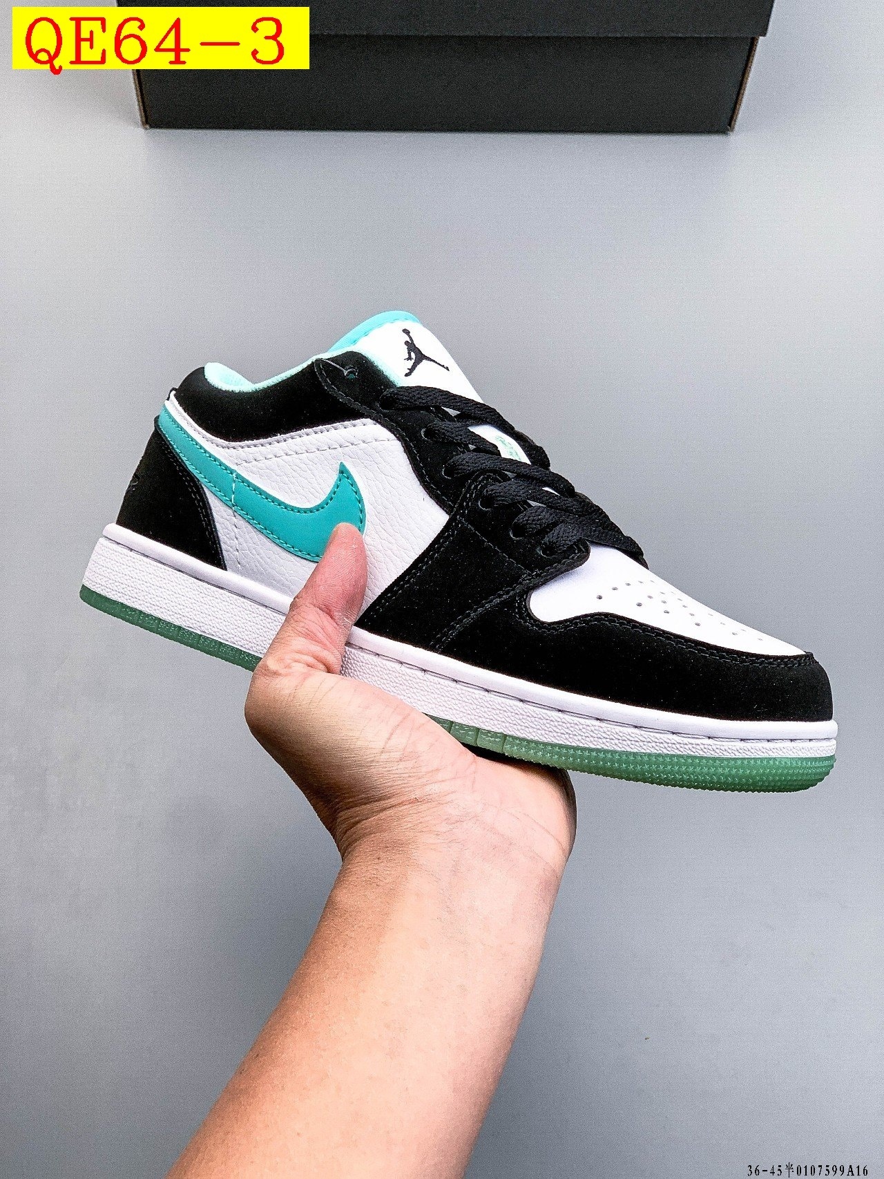 43$ NIKE AIR JORDAN LOW 1 1 size 36-45 half 413680 QE64 gallery