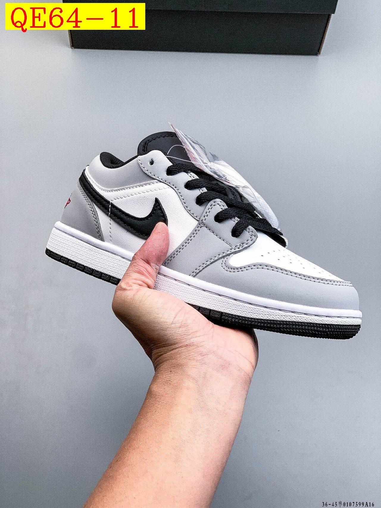 43$ NIKE AIR JORDAN LOW 1 1 size 36-45 half 413680 QE64 gallery