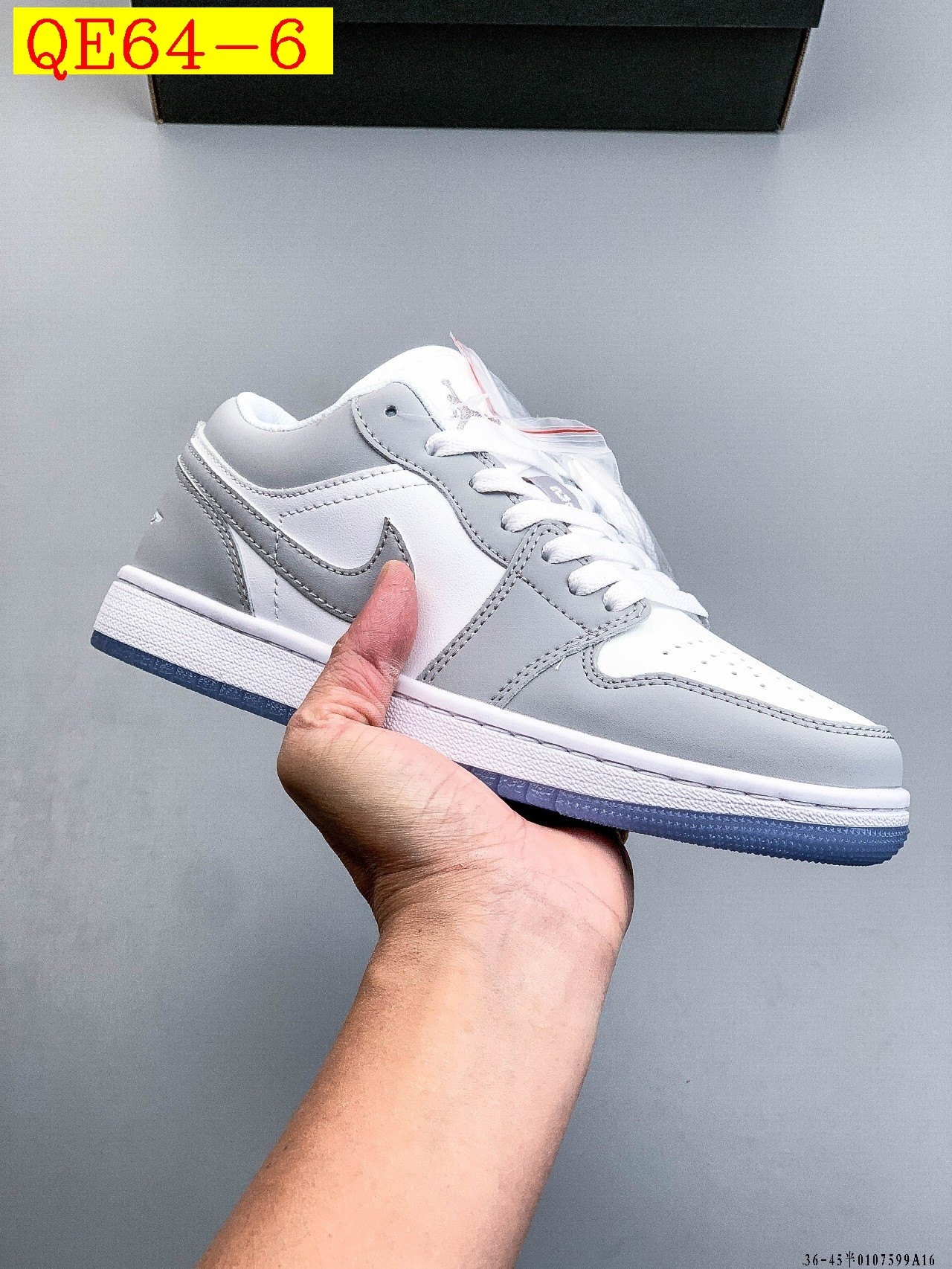 43$ NIKE AIR JORDAN LOW 1 1 size 36-45 half 413680 QE64 gallery