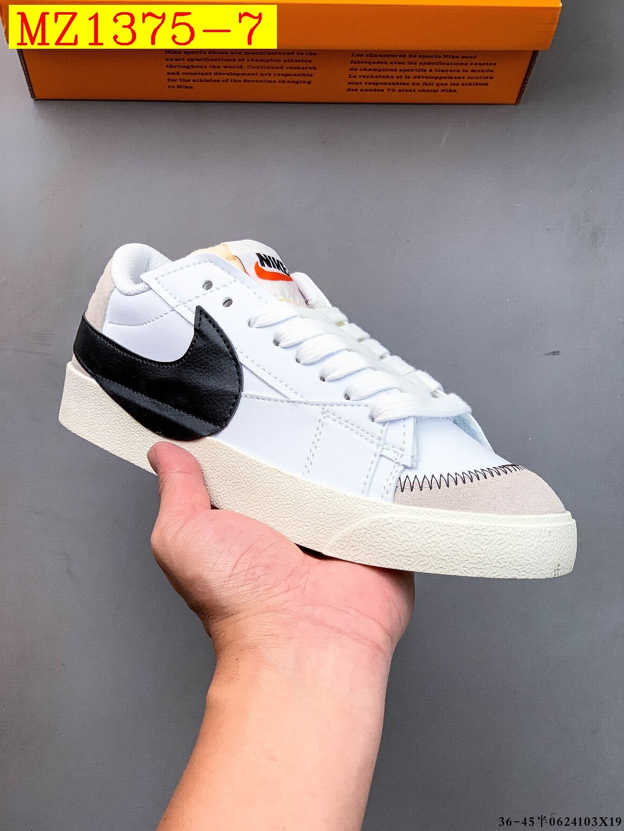 43$ NIKE BLAZER LOW 77 VNTG WE size 36-45 half 818950 MZ1375 gallery