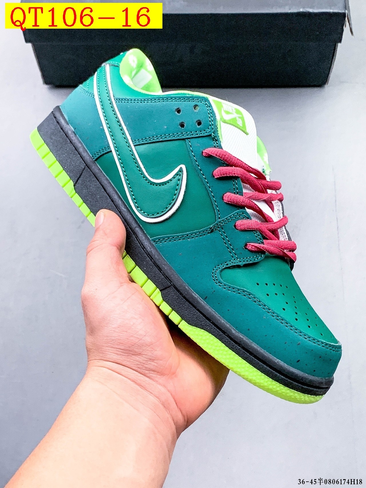 43$ NIKE SB DUNK LOW PRO size 36-45 half 415830 QT106 gallery