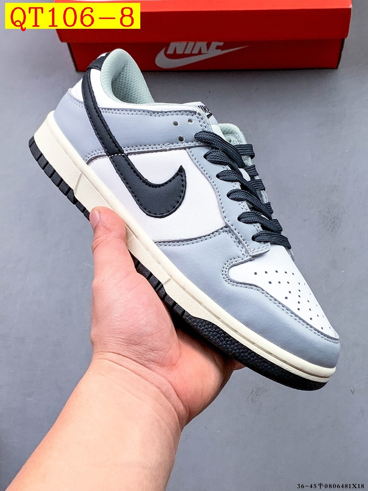 43$ NIKE SB DUNK LOW PRO size 36-45 half 415830 QT106 gallery