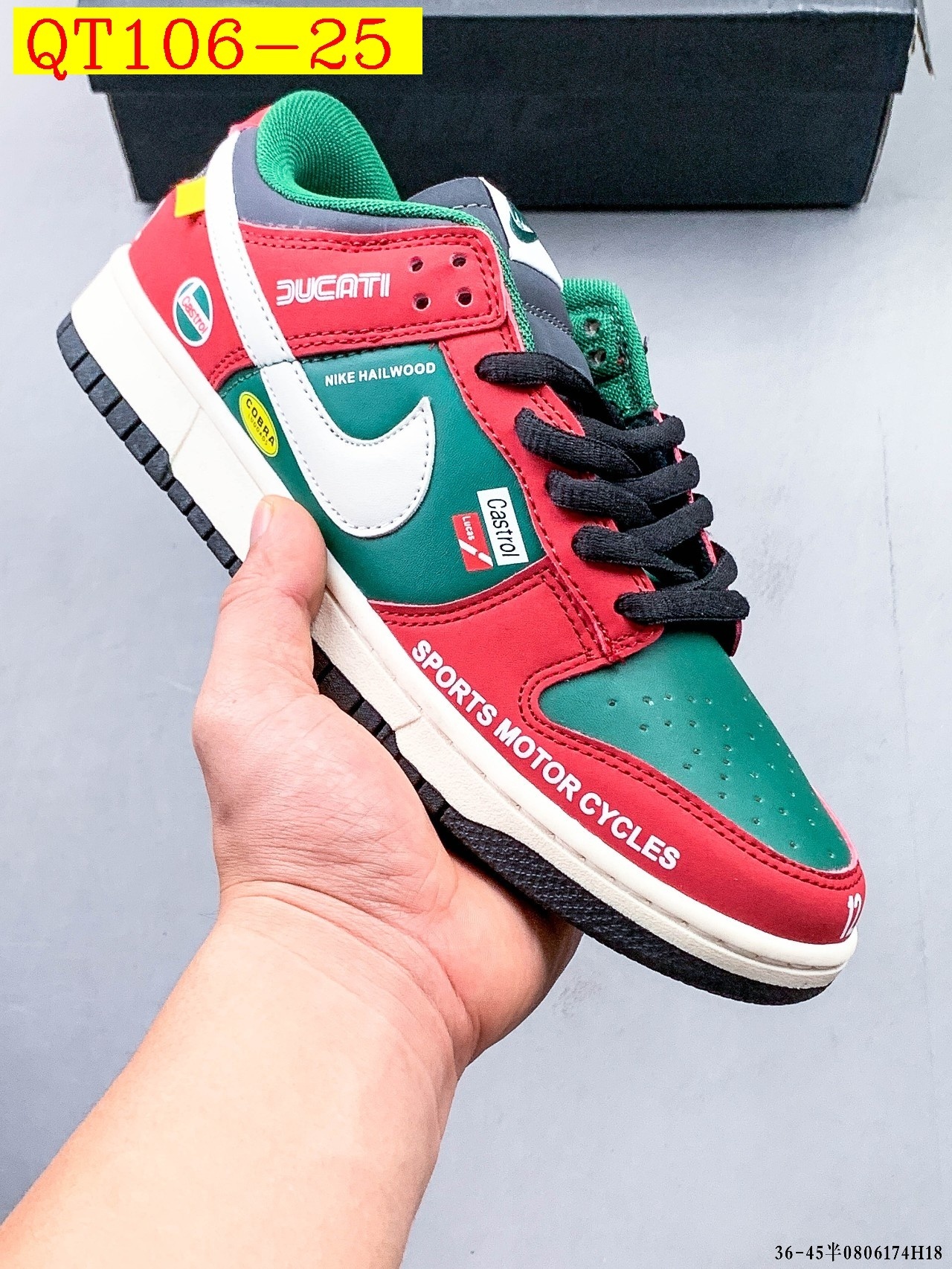 43$ NIKE SB DUNK LOW PRO size 36-45 half 415830 QT106 gallery