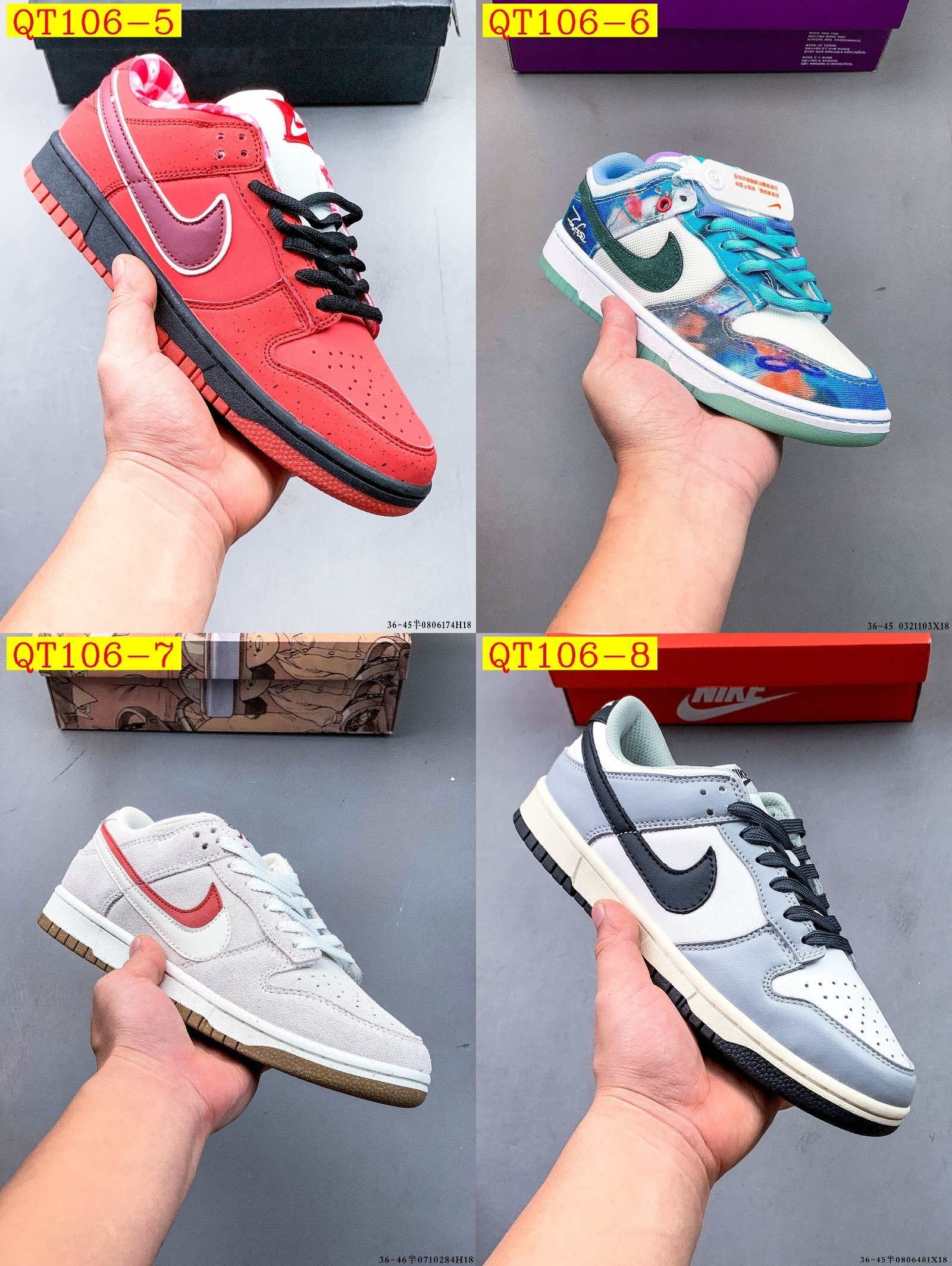 43$ NIKE SB DUNK LOW PRO size 36-45 half 415830 QT106 gallery