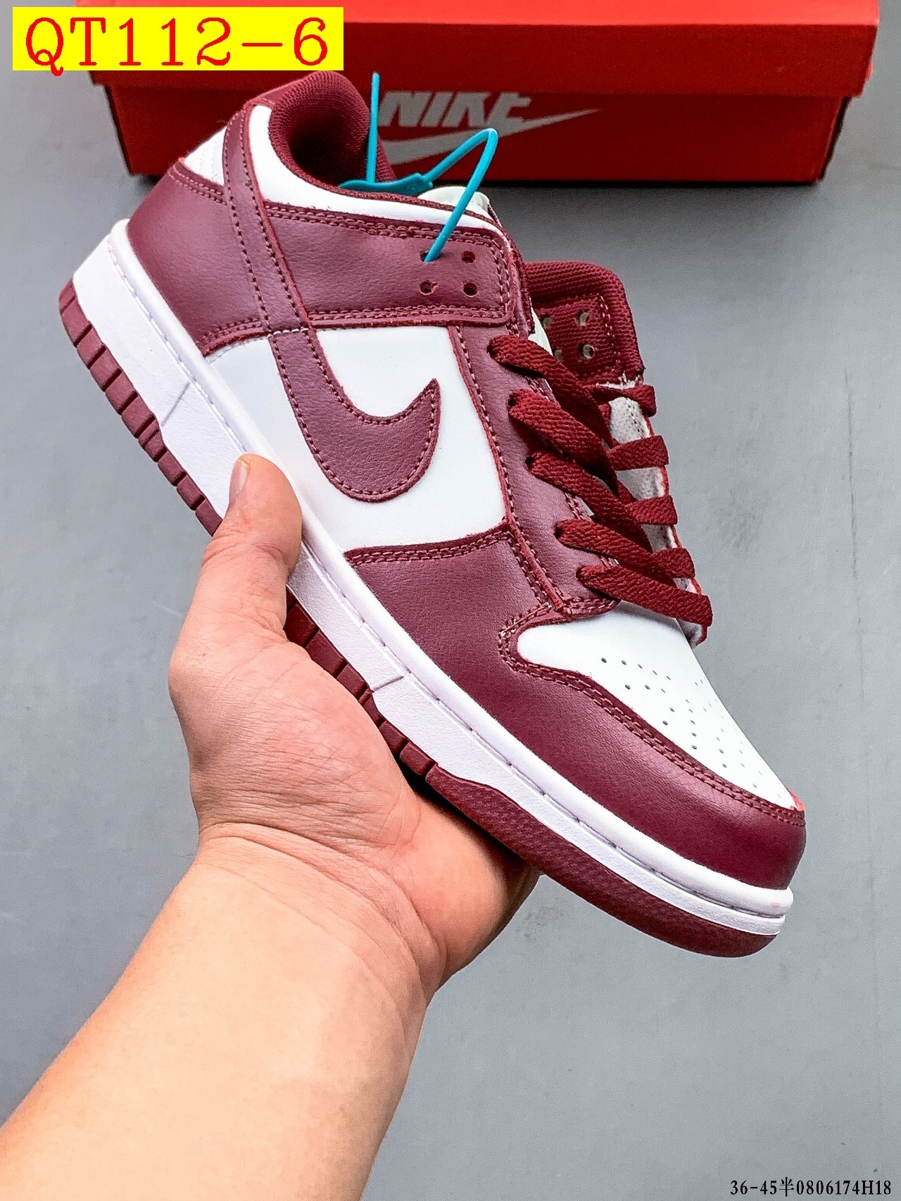 43$ NIKE SB DUNK LOW PRO size 36-45 half 516870 QT112 gallery