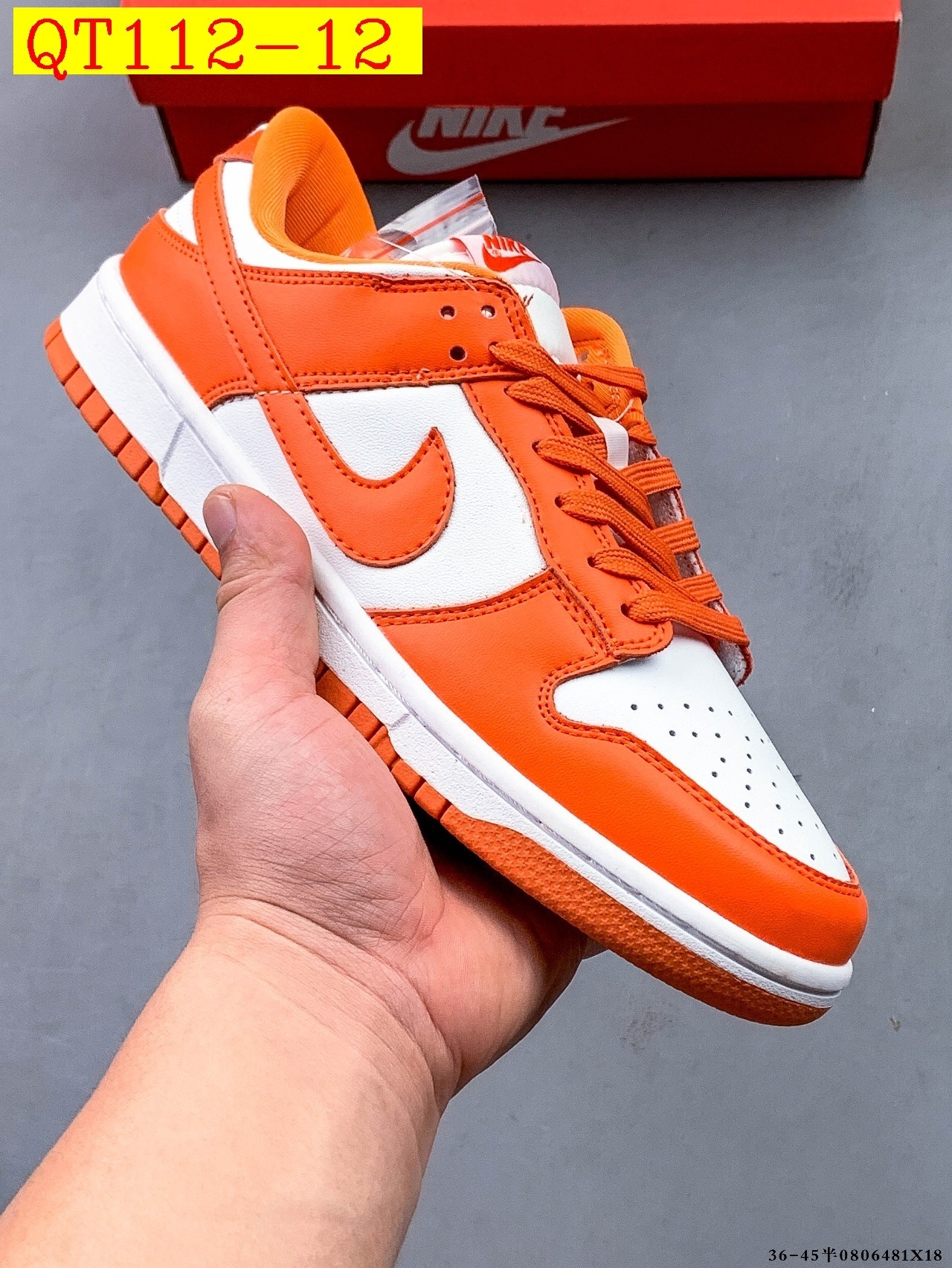 43$ NIKE SB DUNK LOW PRO size 36-45 half 516870 QT112 gallery