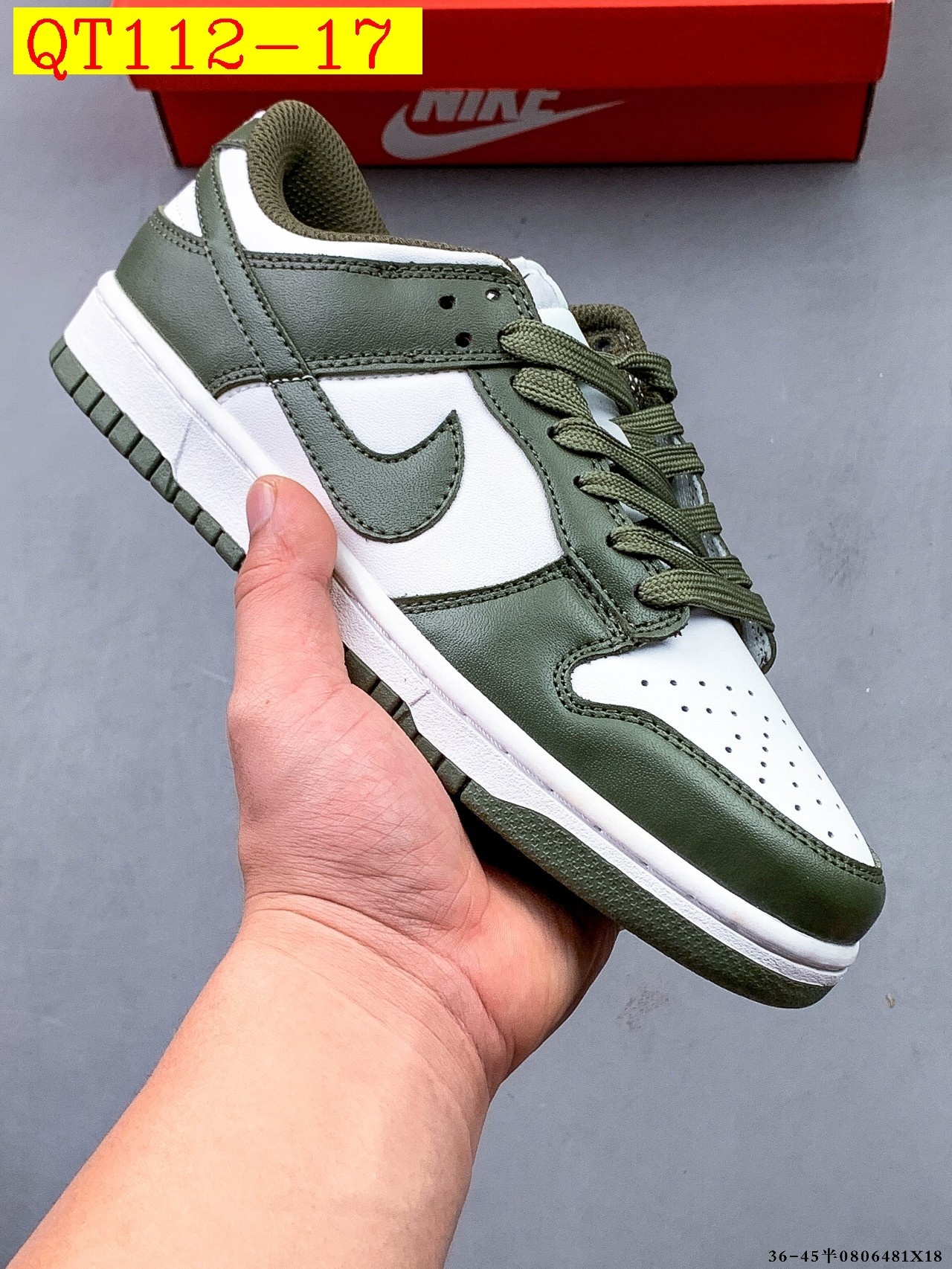 43$ NIKE SB DUNK LOW PRO size 36-45 half 516870 QT112 gallery