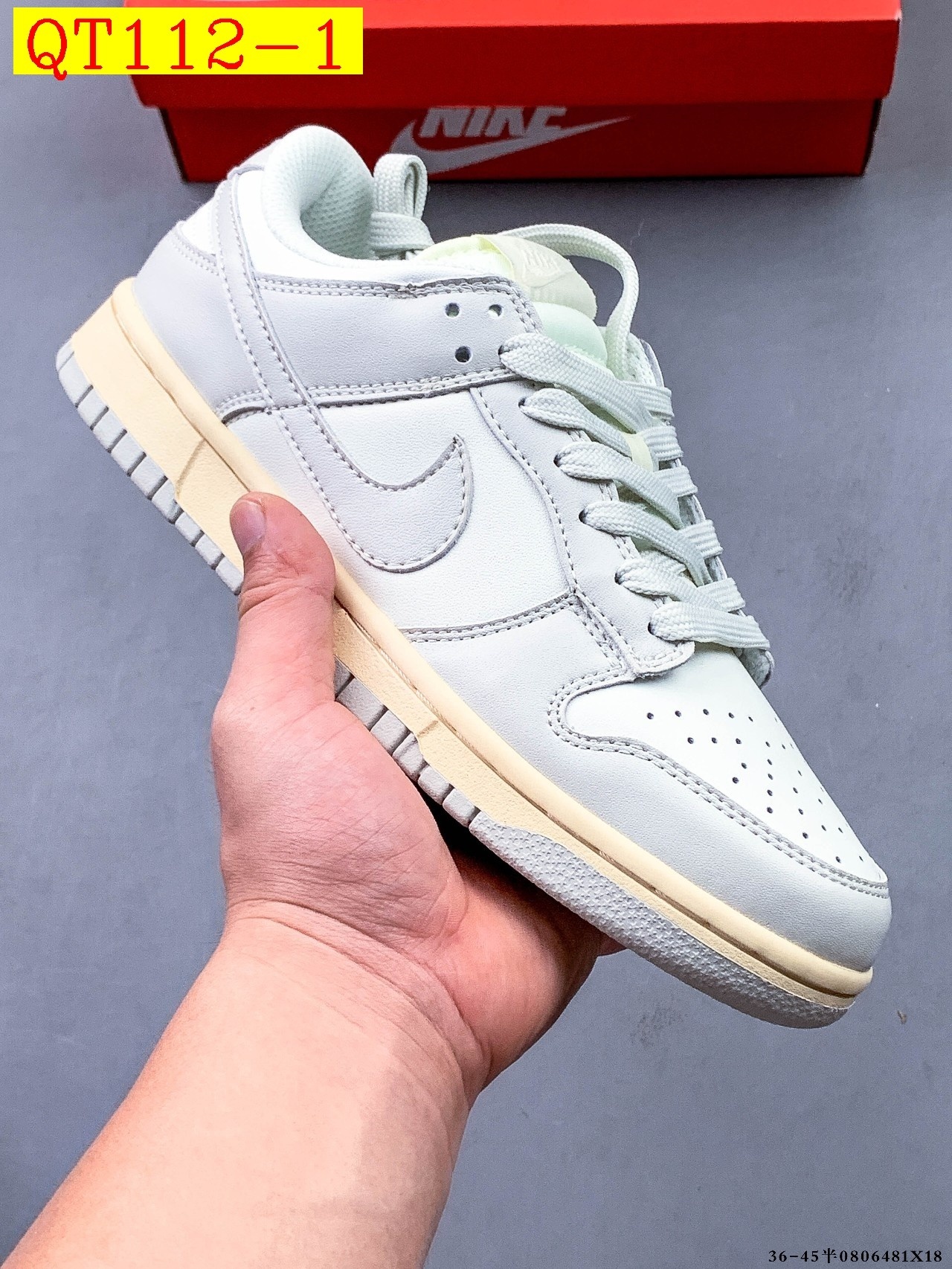 43$ NIKE SB DUNK LOW PRO size 36-45 half 516870 QT112 gallery