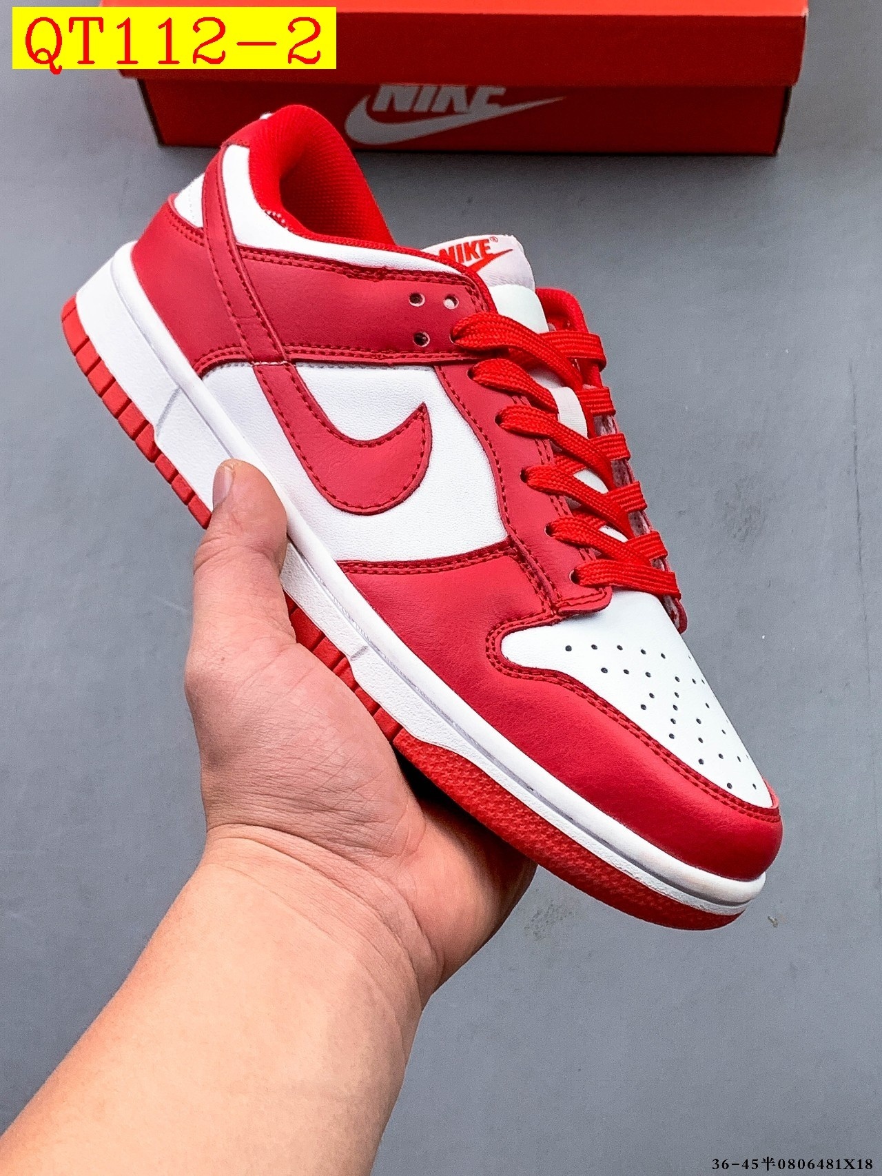 43$ NIKE SB DUNK LOW PRO size 36-45 half 516870 QT112 gallery
