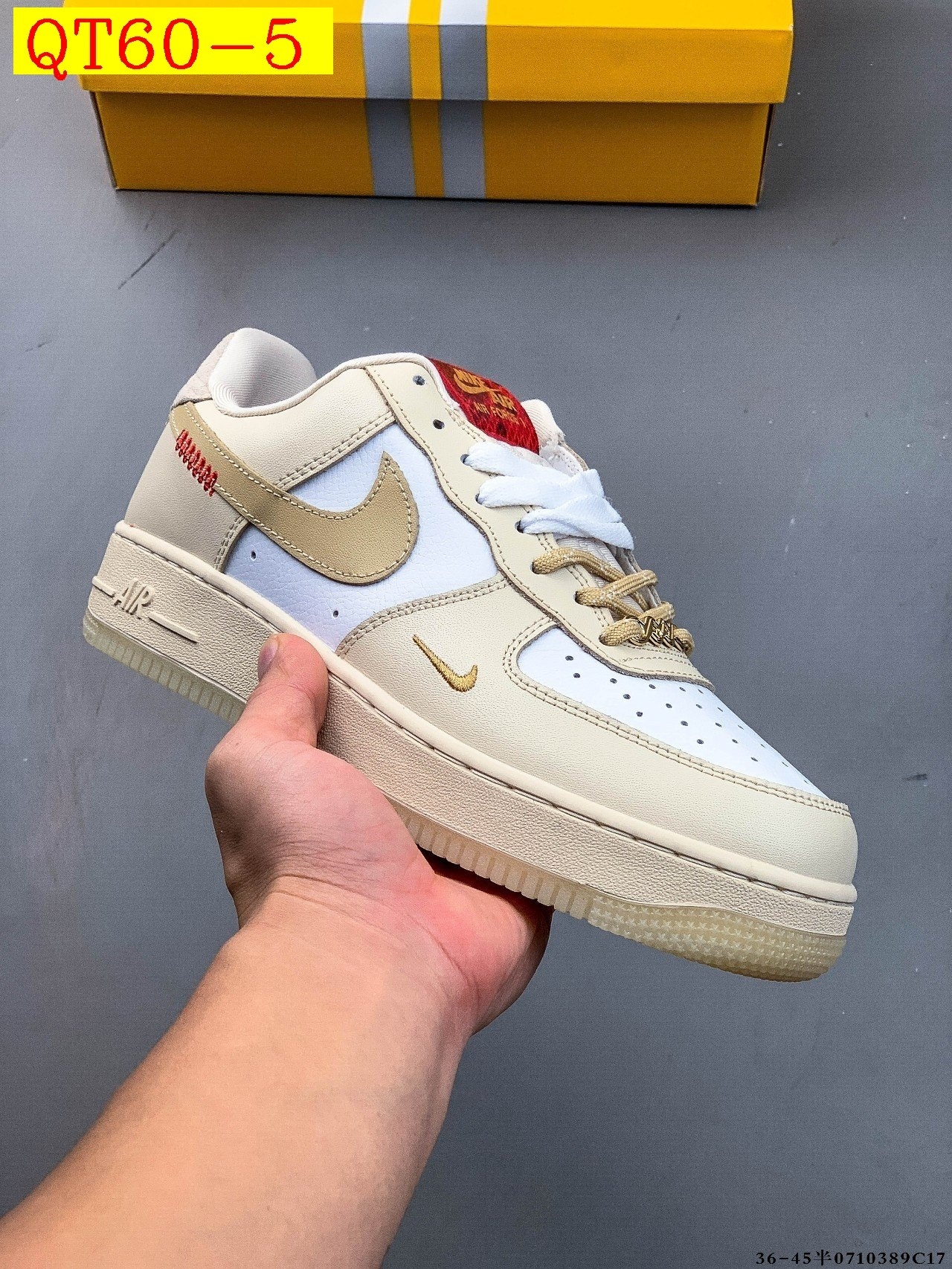 43$ Nike Air Force 1 Low size 36-45 half 510720 QT60 gallery