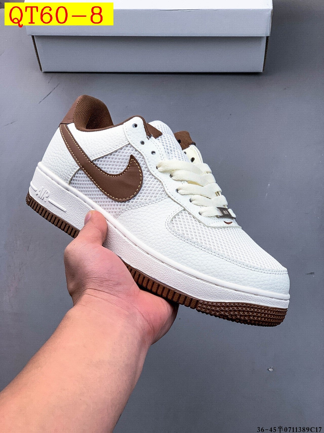 43$ Nike Air Force 1 Low size 36-45 half 510720 QT60 gallery