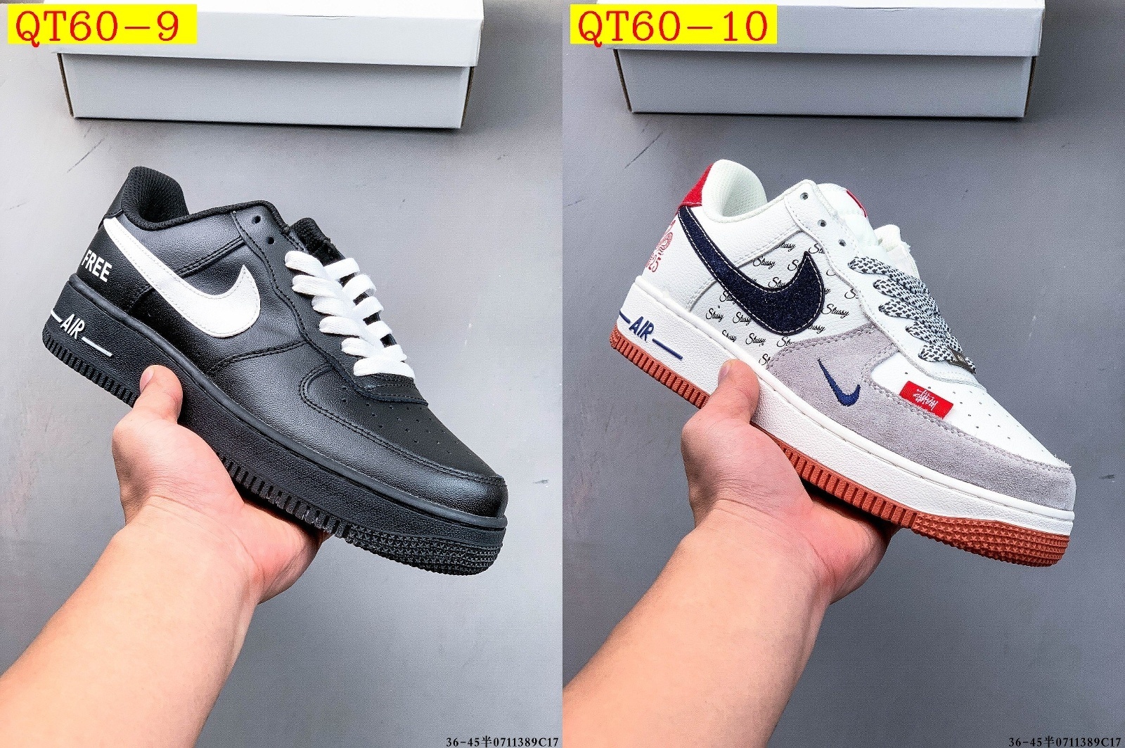43$ Nike Air Force 1 Low size 36-45 half 510720 QT60 gallery