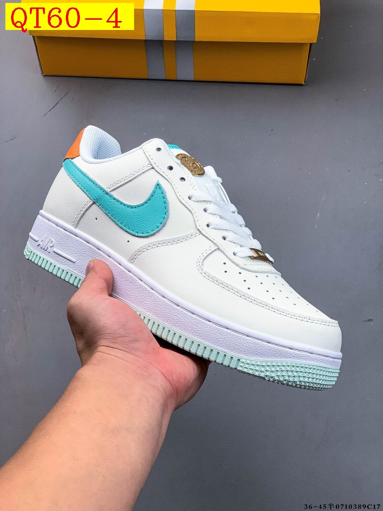 43$ Nike Air Force 1 Low size 36-45 half 510720 QT60 gallery