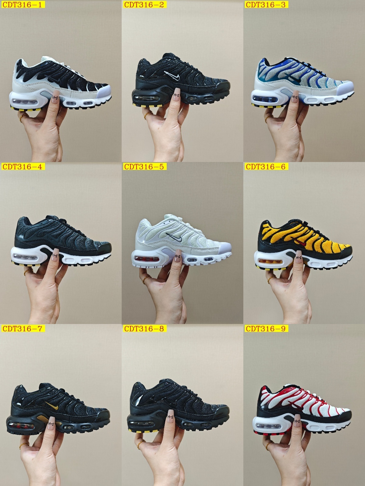 43$ Nike Air Max for kids size 24-35 621270 CDT316 gallery