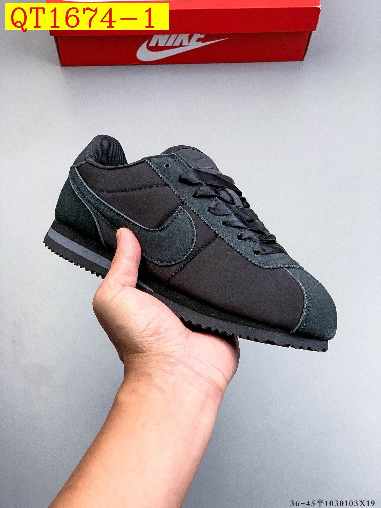 43$ Nike Classic Cortez Nylon Size 36-45 half 118960 QT1674 gallery