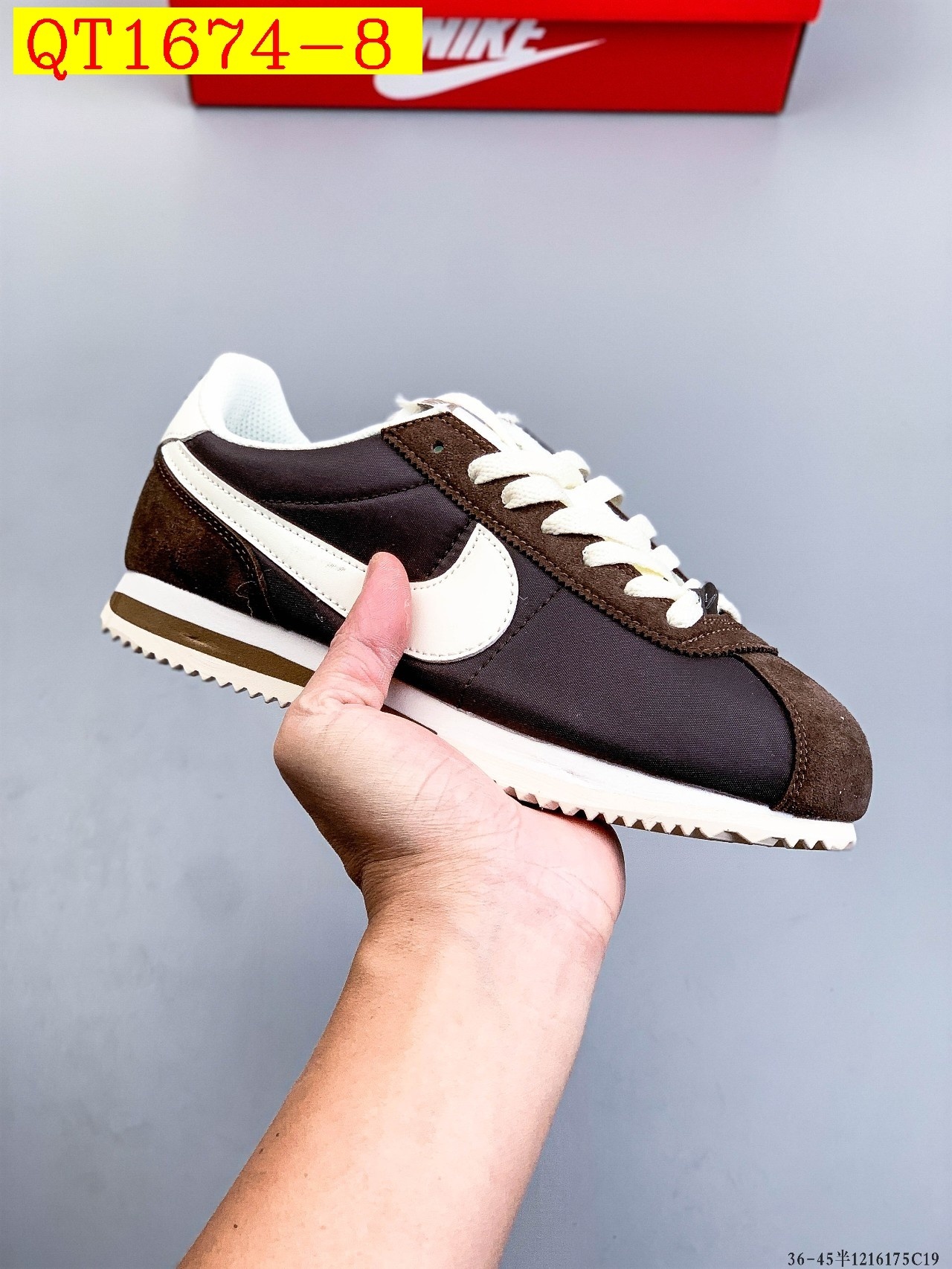 43$ Nike Classic Cortez Nylon Size 36-45 half 118960 QT1674 gallery