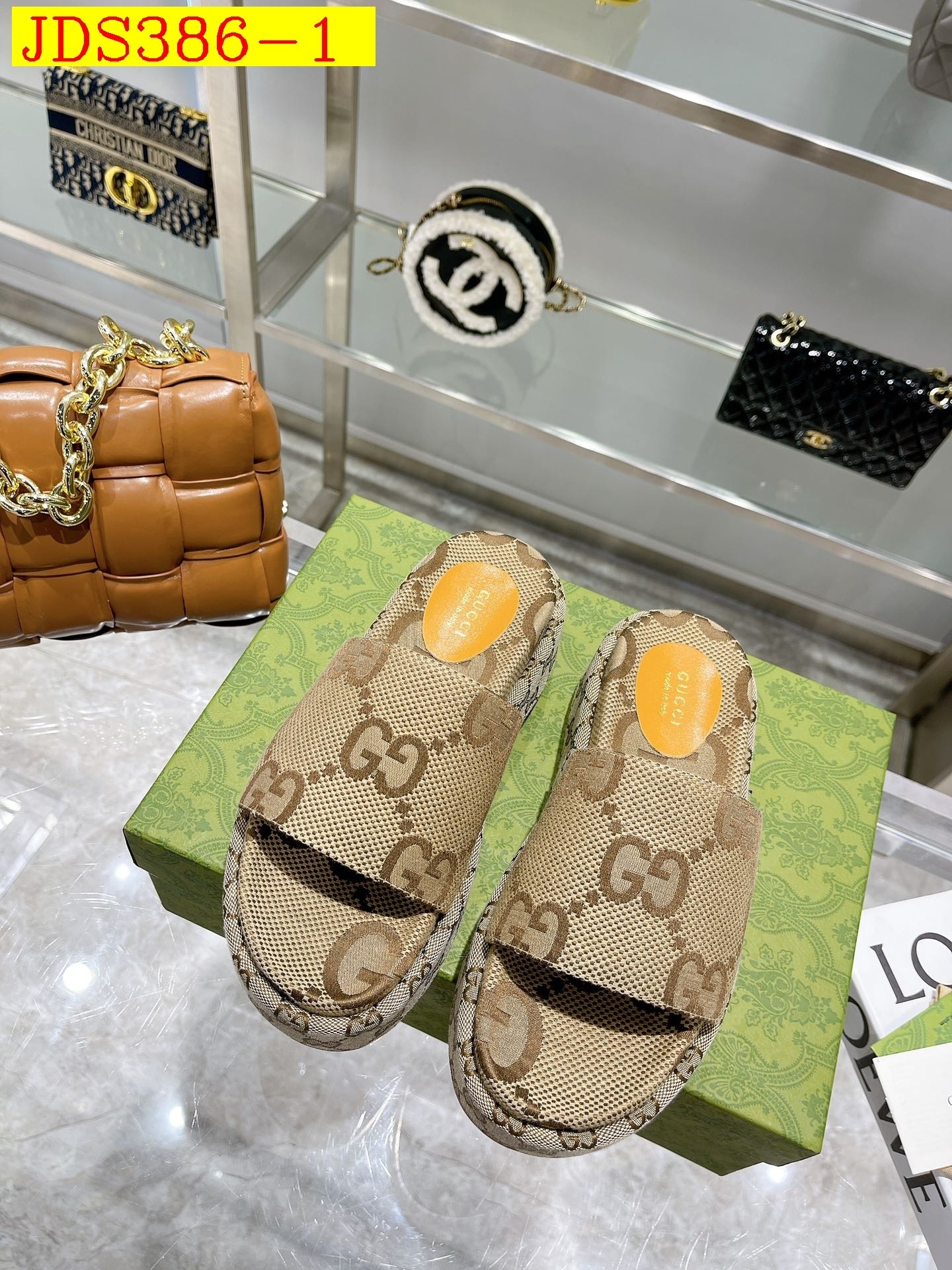 43$ dh GUCCI Heel height 5.5cm size 35-44 71495024938 JDS386 gallery