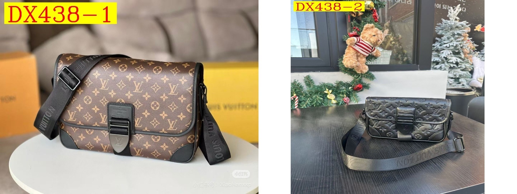 43$ dh Lv archy pu Small square bag size 23x16x8 cm 81574634031 DX438 gallery