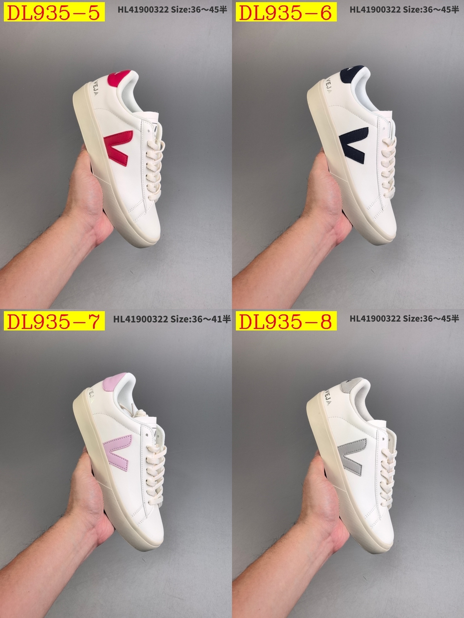 43$ dh Veja Campo Chrome Free Low Sneakers size 36-45 71586034031 DL935 gallery