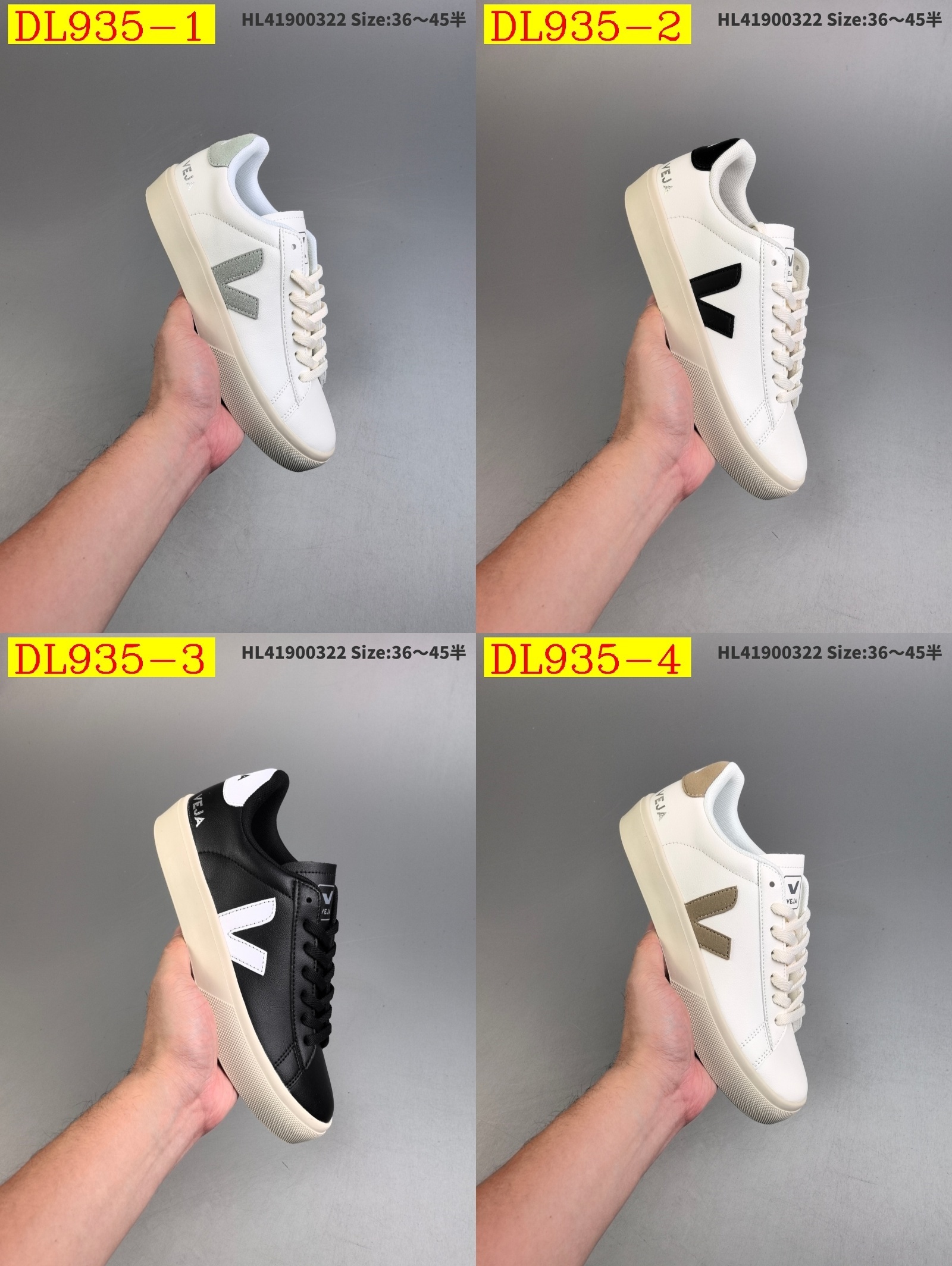 43$ dh Veja Campo Chrome Free Low Sneakers size 36-45 71586034031 DL935 gallery