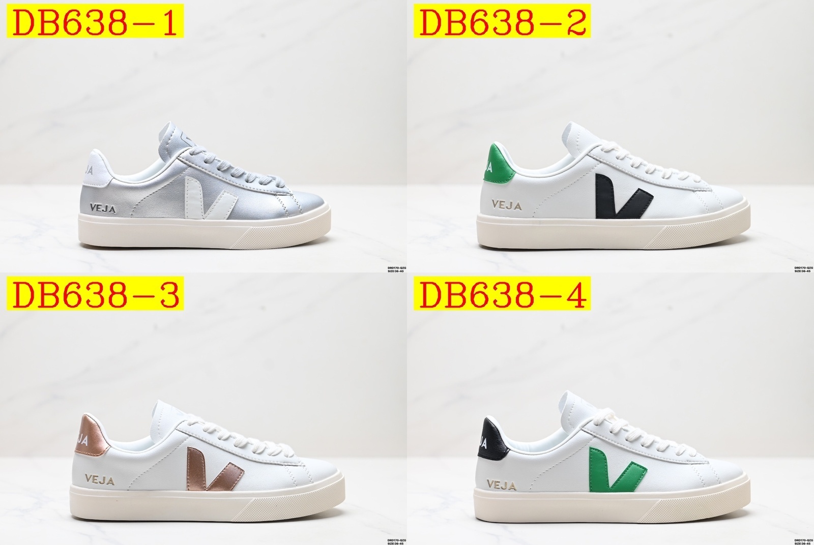 43$ dh Veja Campo size 36-45 71485024938 DB638 gallery