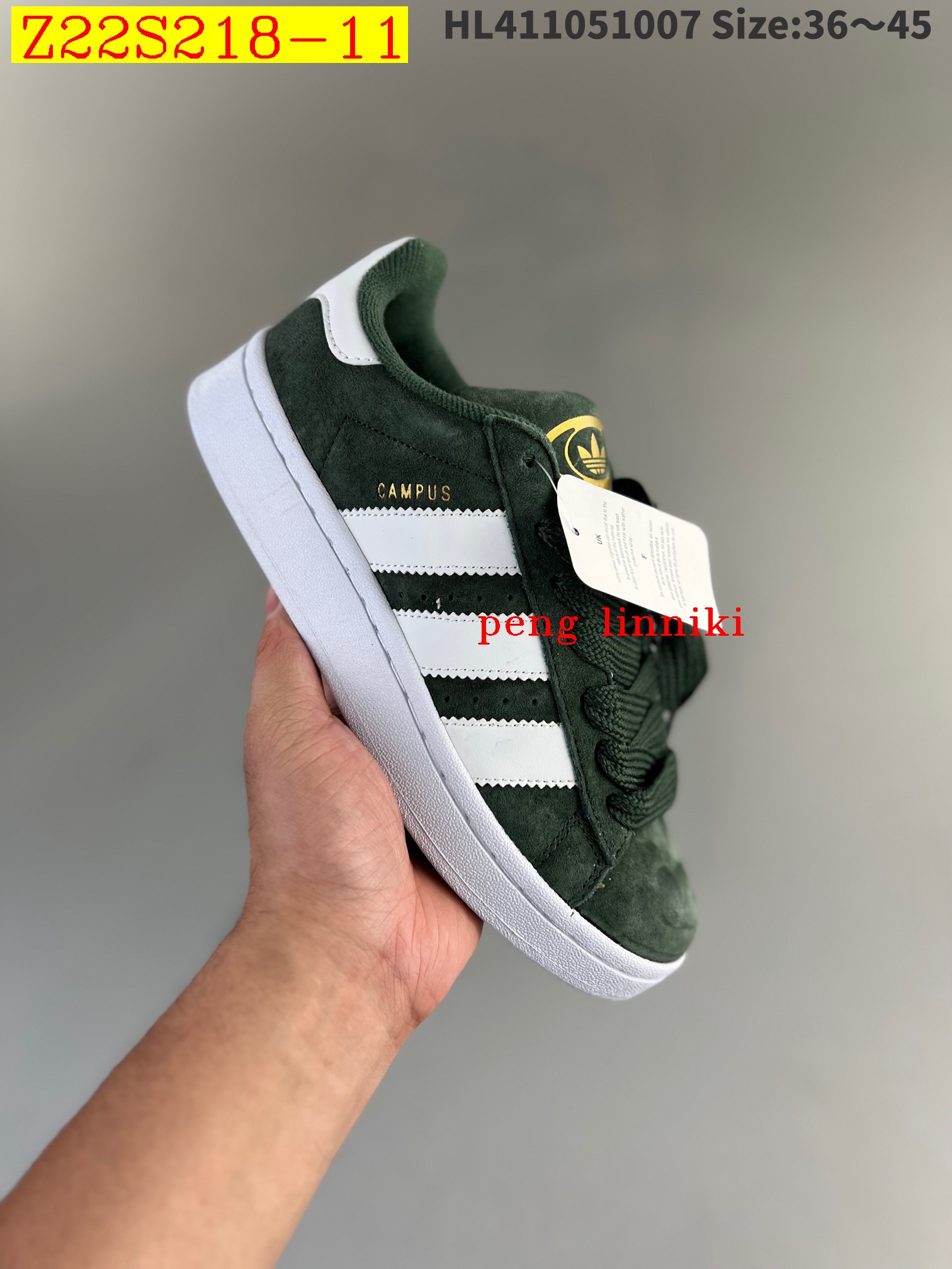 43$ new_dh Adidas Originals Campus 00s size 36-45 32117024912 Z22S218 gallery