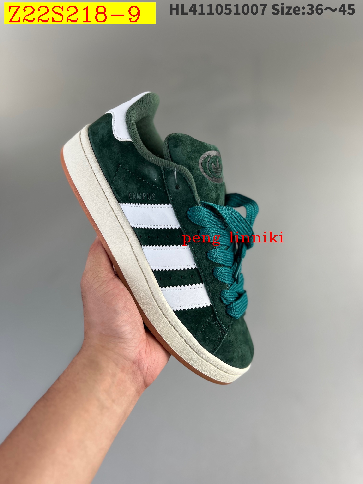43$ new_dh Adidas Originals Campus 00s size 36-45 32117024912 Z22S218 gallery