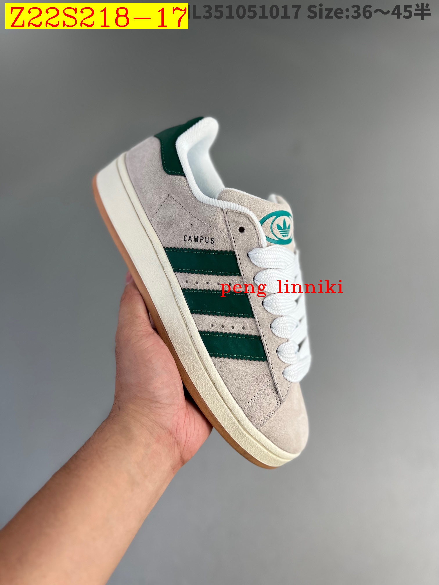 43$ new_dh Adidas Originals Campus 00s size 36-45 32117024912 Z22S218 gallery