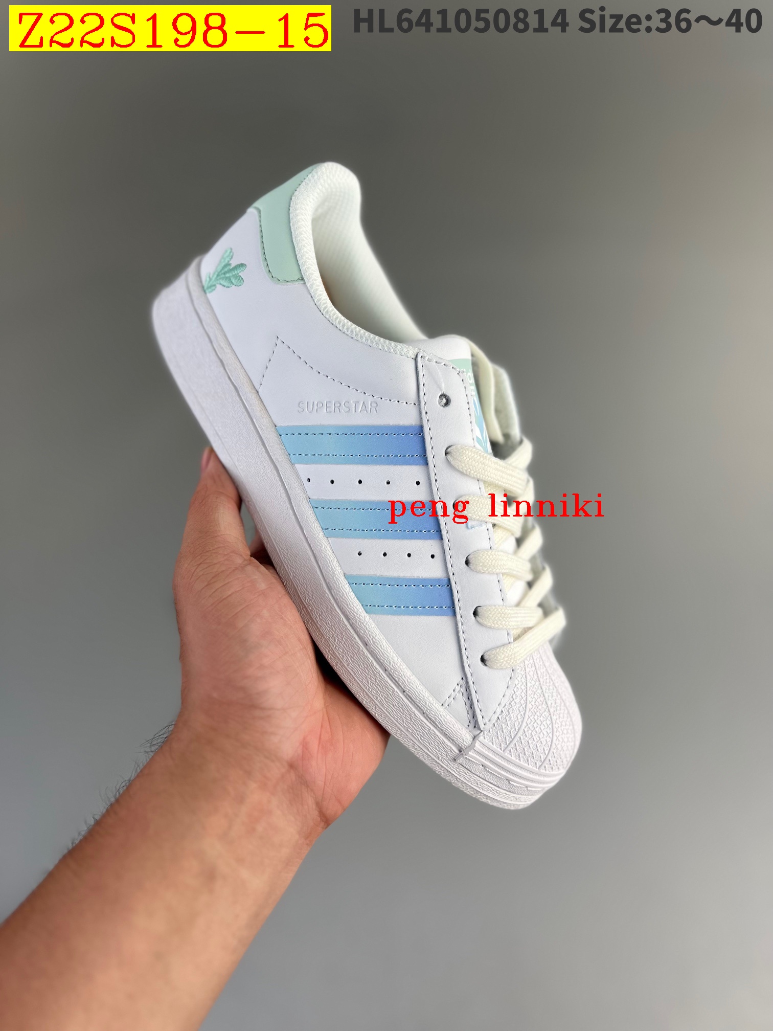 43$ new_dh Adidas SUPERSTAR W SIZE 36-45 82415024911 Z22S198 gallery