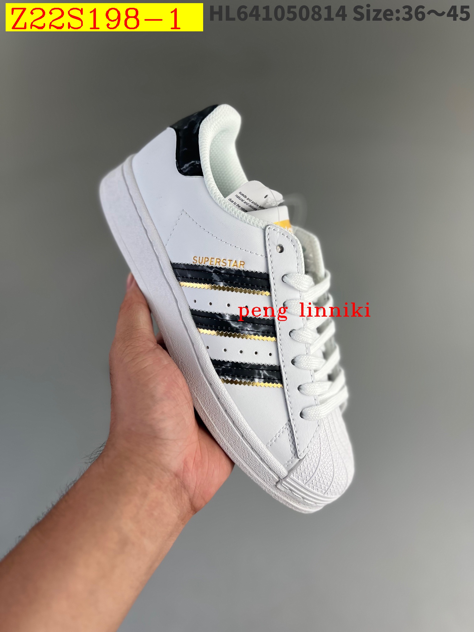 43$ new_dh Adidas SUPERSTAR W SIZE 36-45 82415024911 Z22S198 gallery