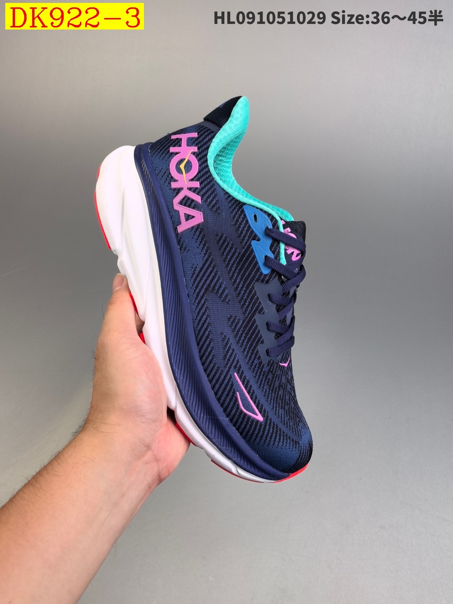 43$ new_dh HOKA M CLIFTON 9 size 36-45 72415024816 DK922 gallery