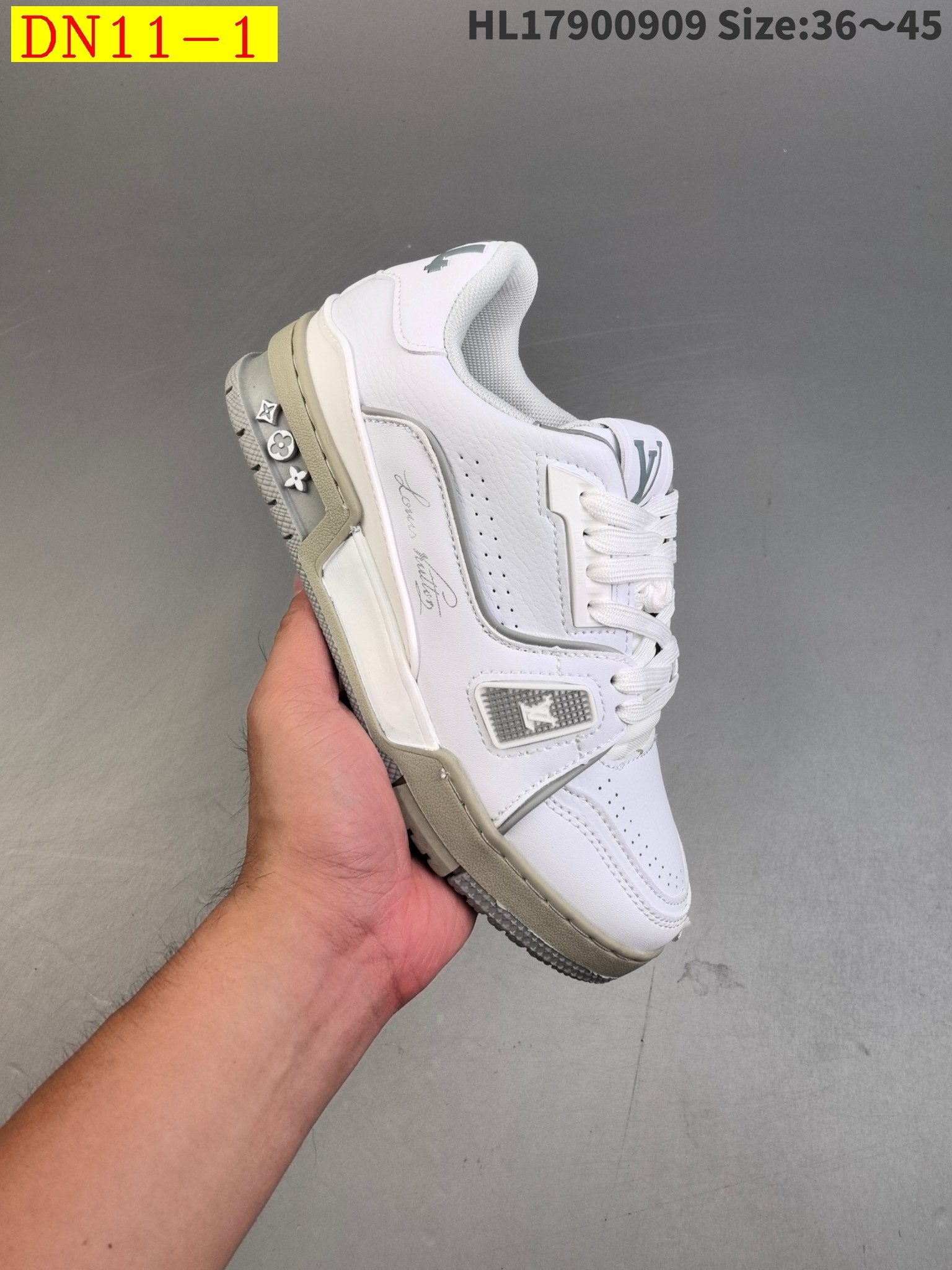 43$ new_dh Louis Vuitton Trainer Sneaker Low size 36-45 71485024811 DN11 gallery