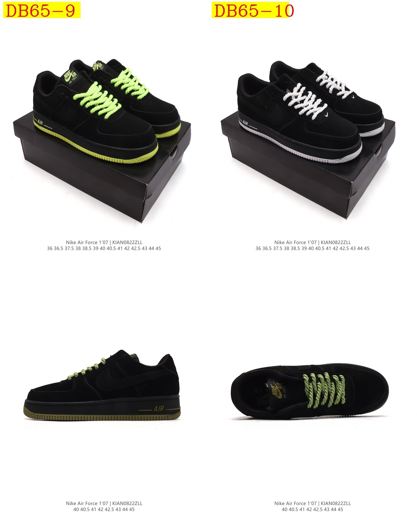 43$ new_dh Nike Air Force 1 07 Low size 36-45 42106024815 DB65 gallery