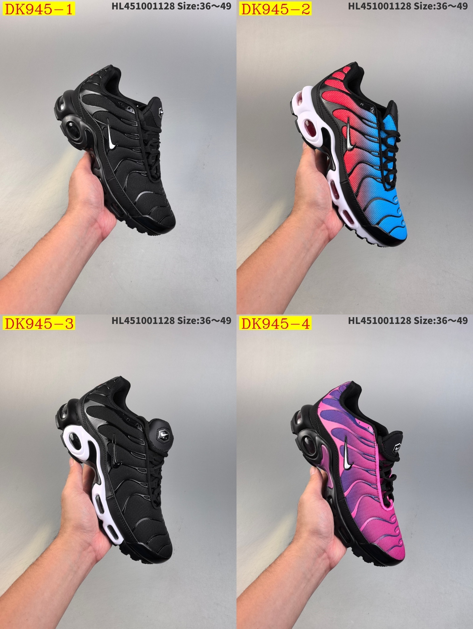 43$ new_dh Nike Air Max Plus size 36-47 62304024813 DK945 gallery