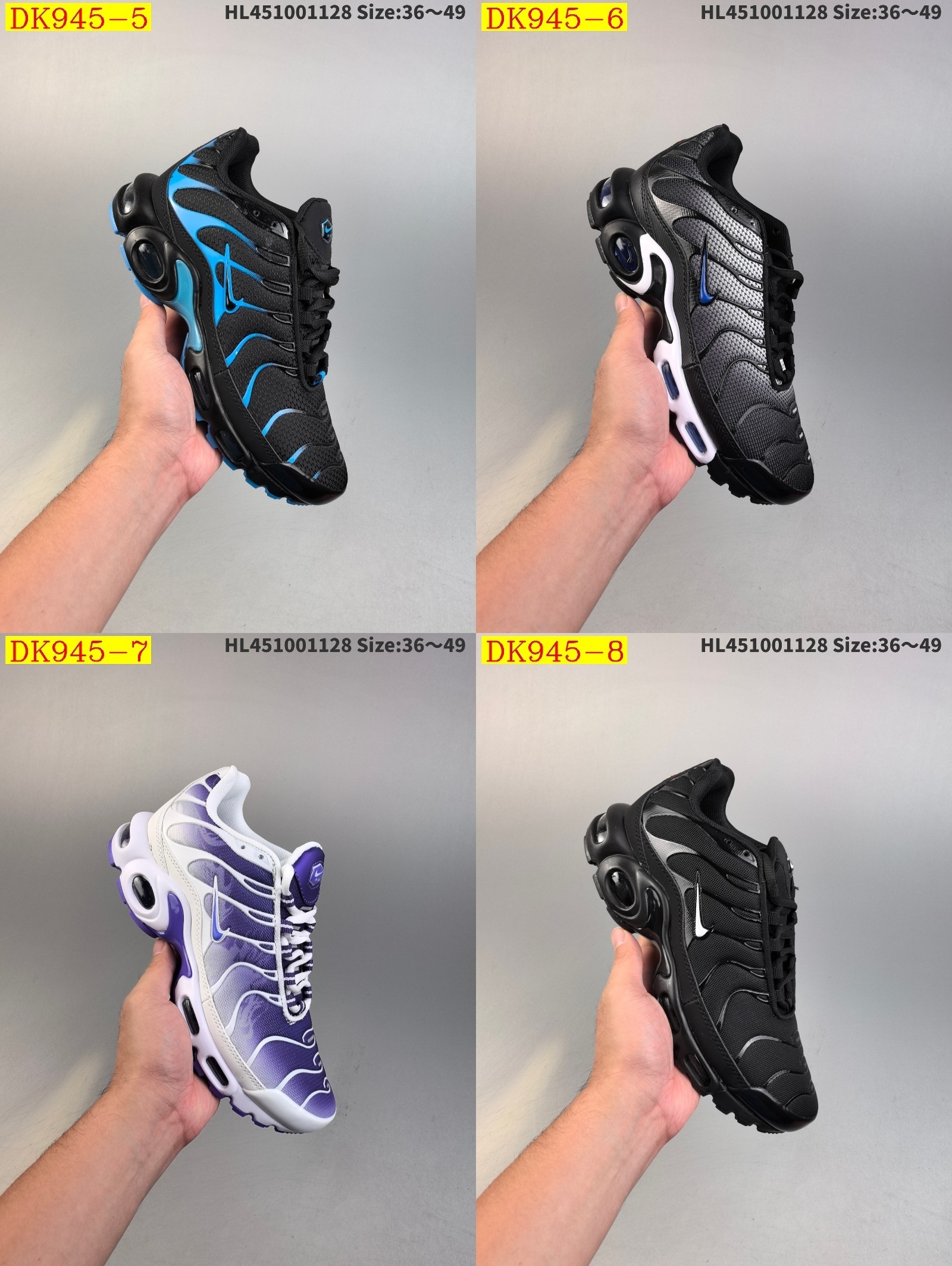 43$ new_dh Nike Air Max Plus size 36-47 62304024813 DK945 gallery