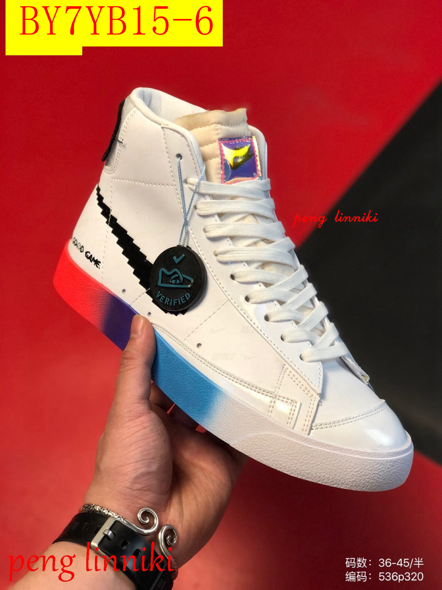 43$ new_dh Nike Blazer Mid 77 Vntg AAAAA size 36-45 82524024911 BY7YB15 gallery