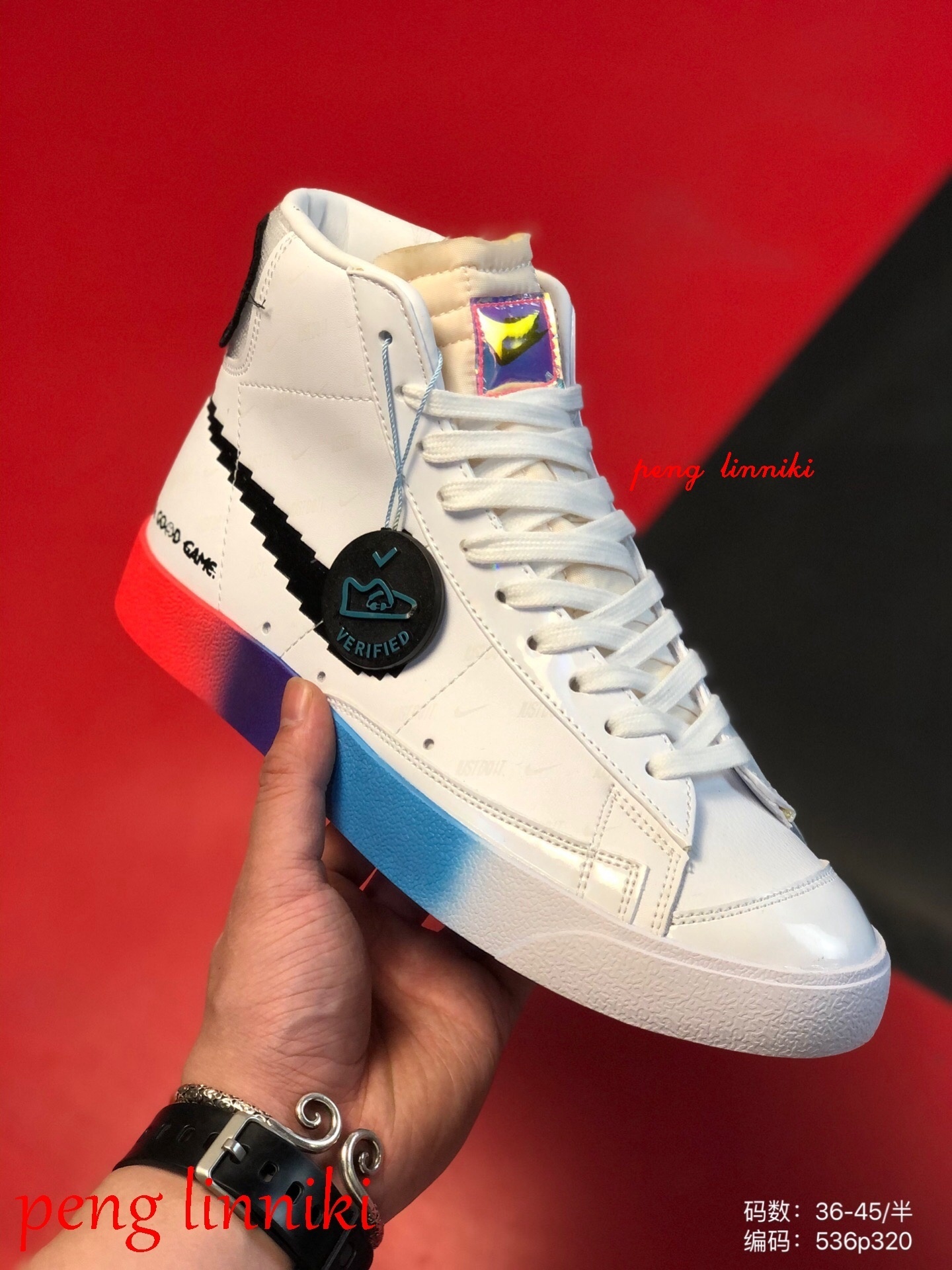 43$ new_dh Nike Blazer Mid 77 Vntg AAAAA size 36-45 82524024911 BY7YB15 gallery