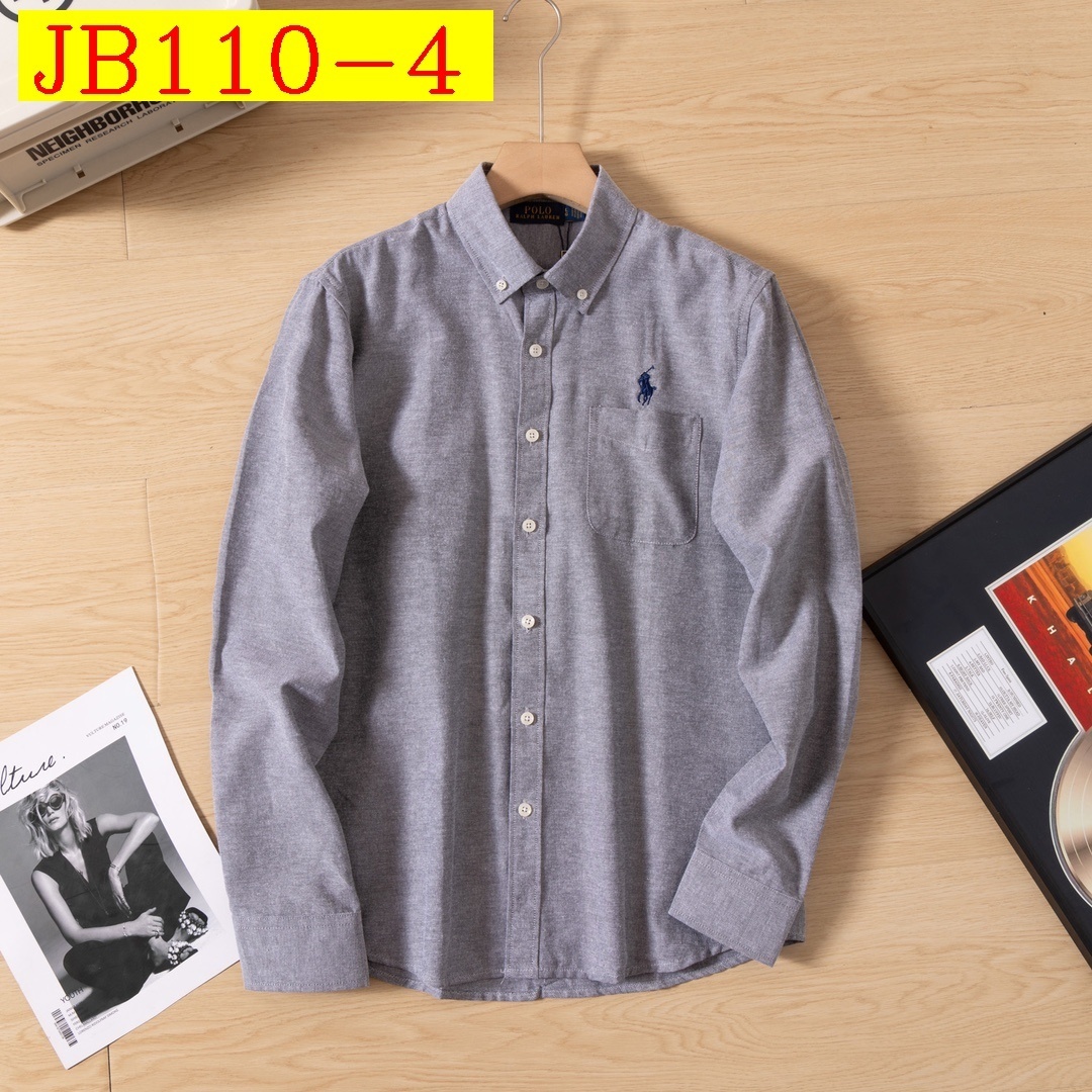 43$ new_dh Ralph Lauren Long sleeved shirt SIZE M-2XL 92605024816 JB110 gallery