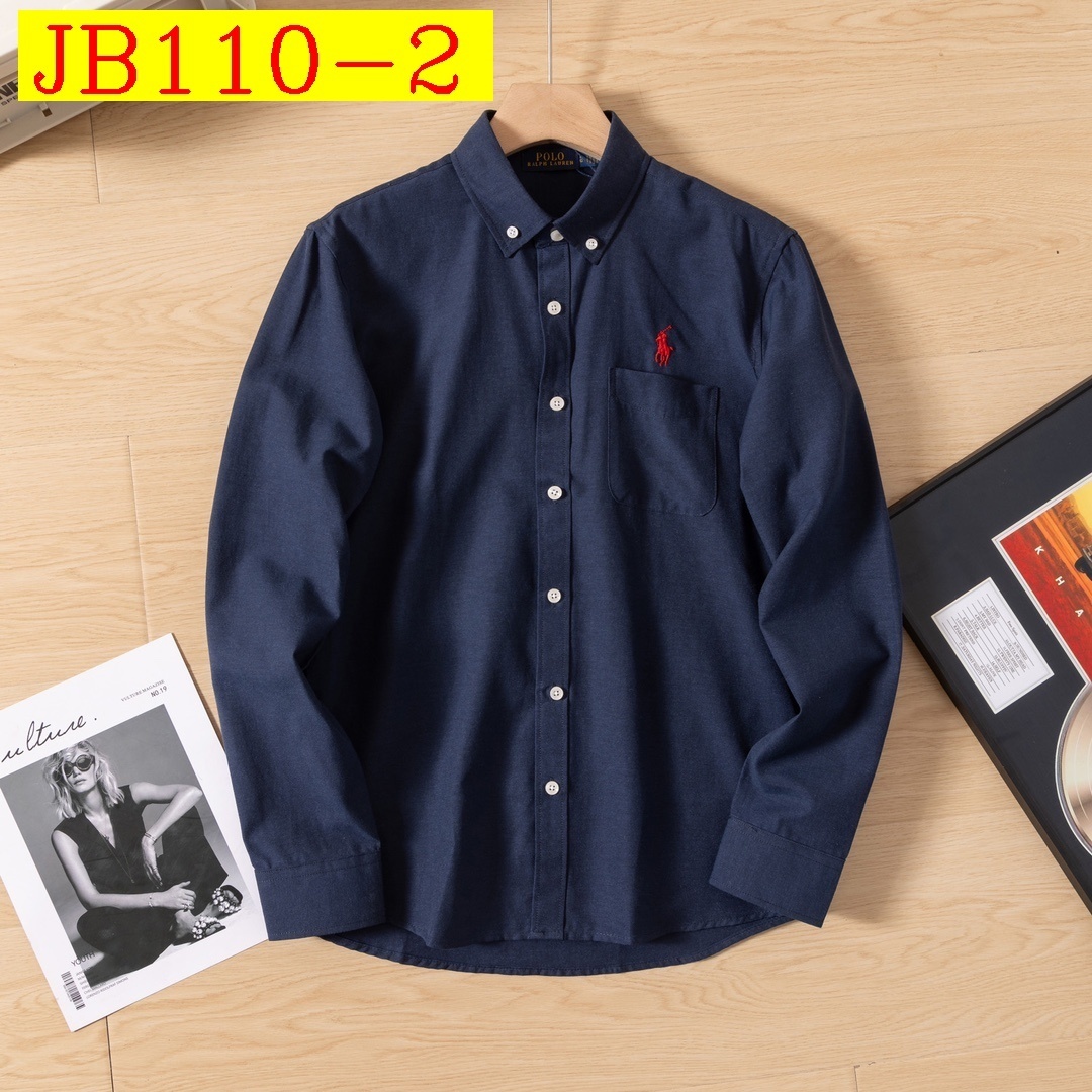 43$ new_dh Ralph Lauren Long sleeved shirt SIZE M-2XL 92605024816 JB110 gallery