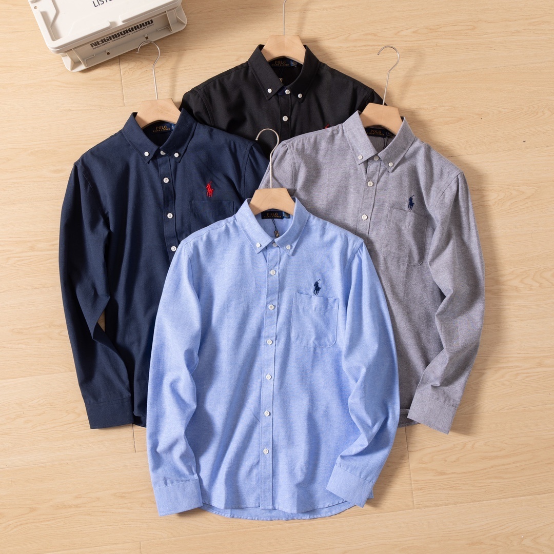 43$ new_dh Ralph Lauren Long sleeved shirt SIZE M-2XL 92605024816 JB110 gallery