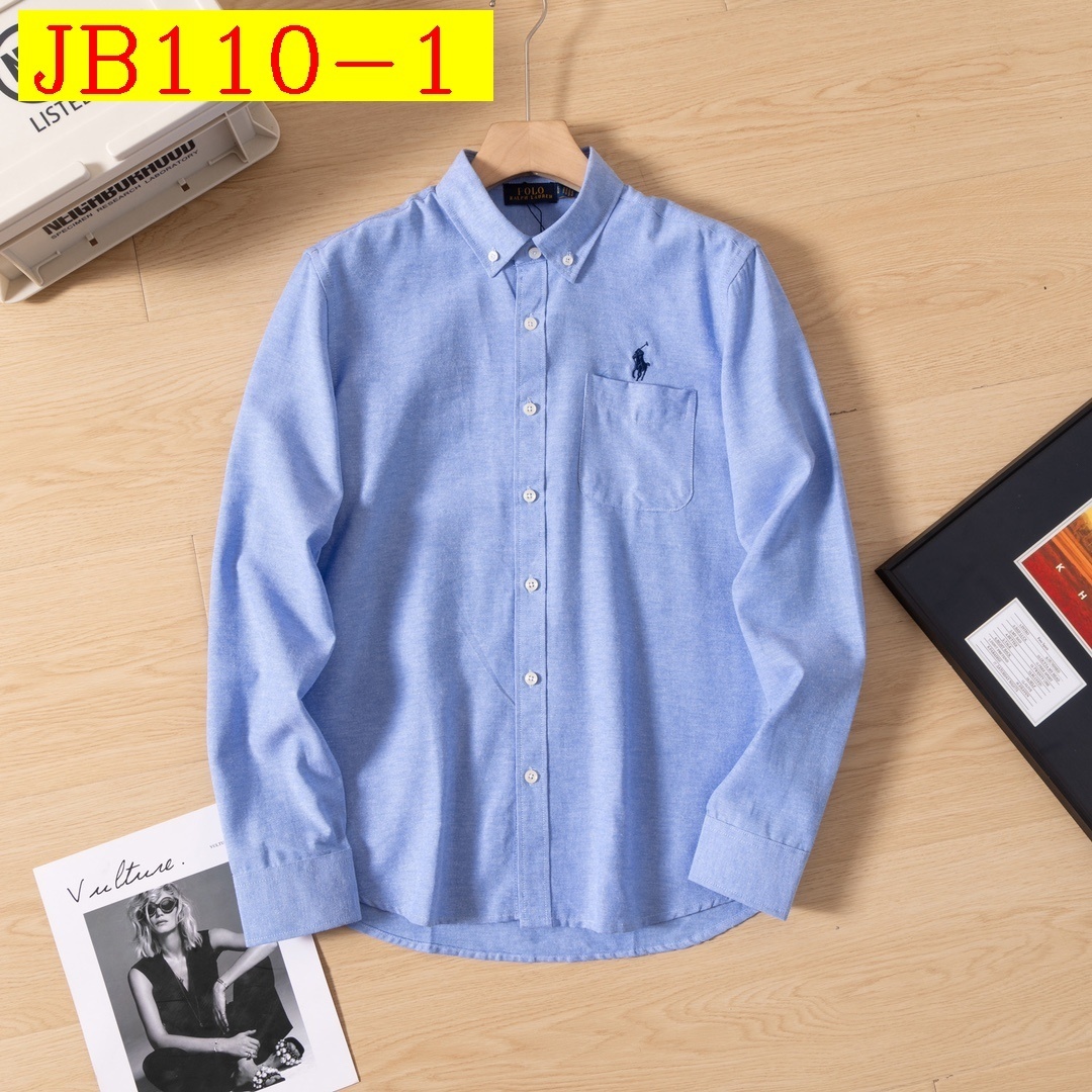 43$ new_dh Ralph Lauren Long sleeved shirt SIZE M-2XL 92605024816 JB110 gallery