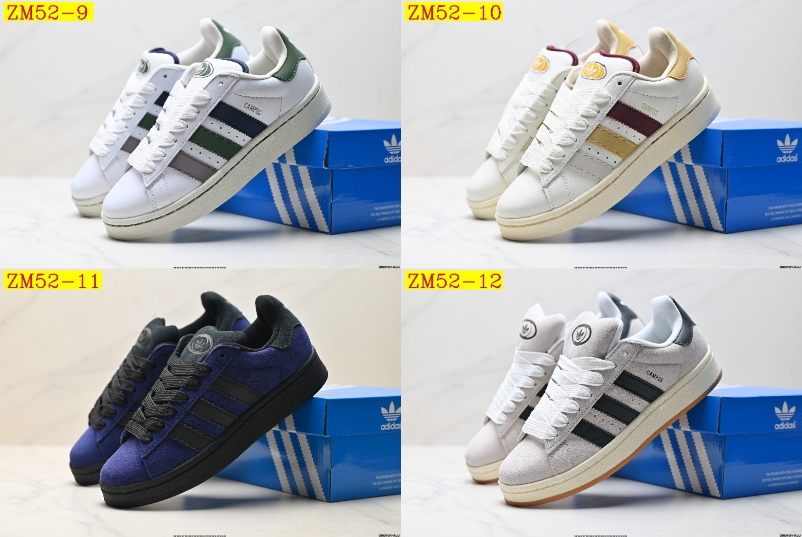 44$ Adidas Originals Campus 00s size 36-45 half 716840 ZM52 gallery
