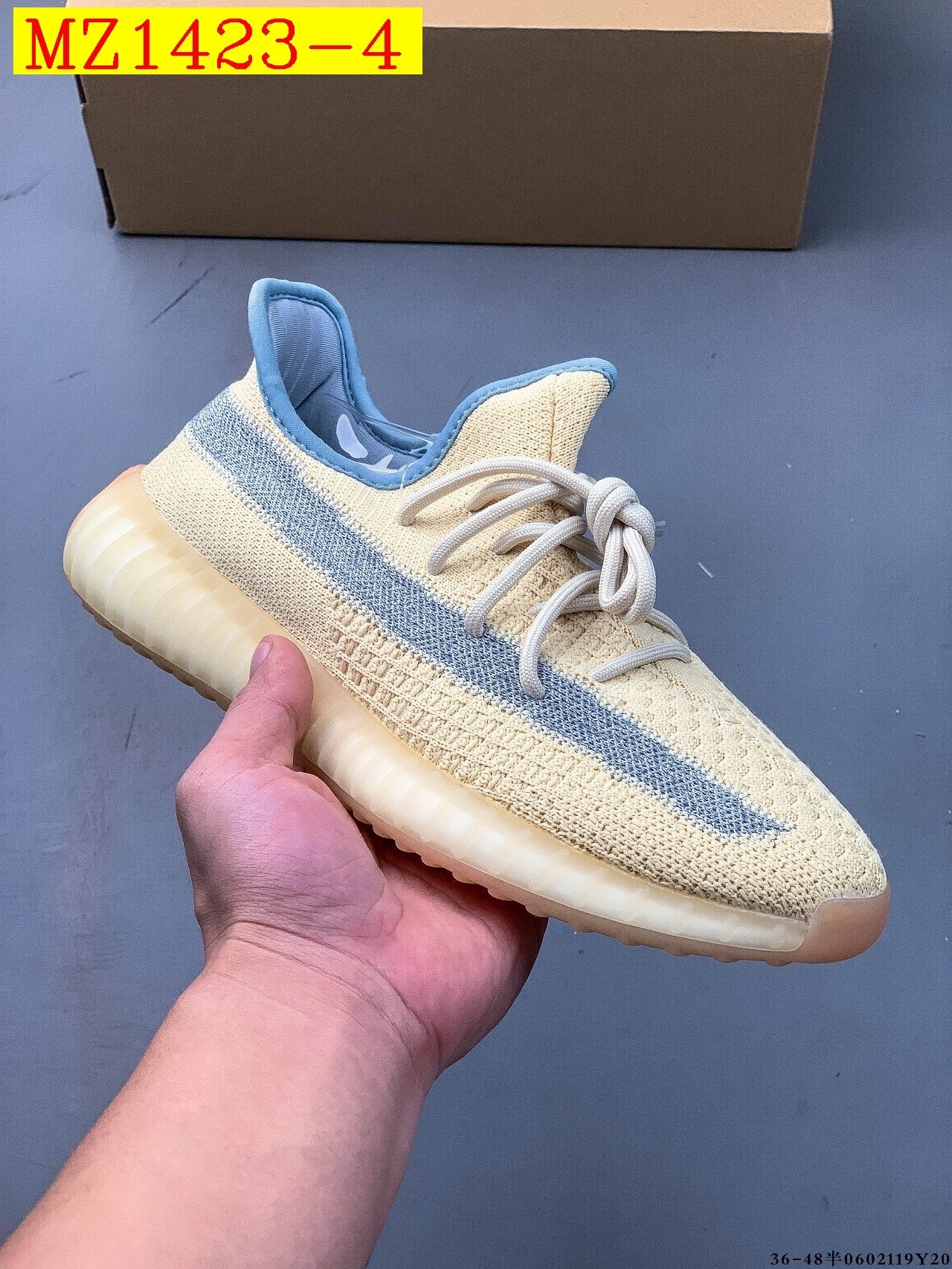 44$ Adidas YEEZY BOOST 350 V2 half size 36-45 826030 MZ1423 gallery