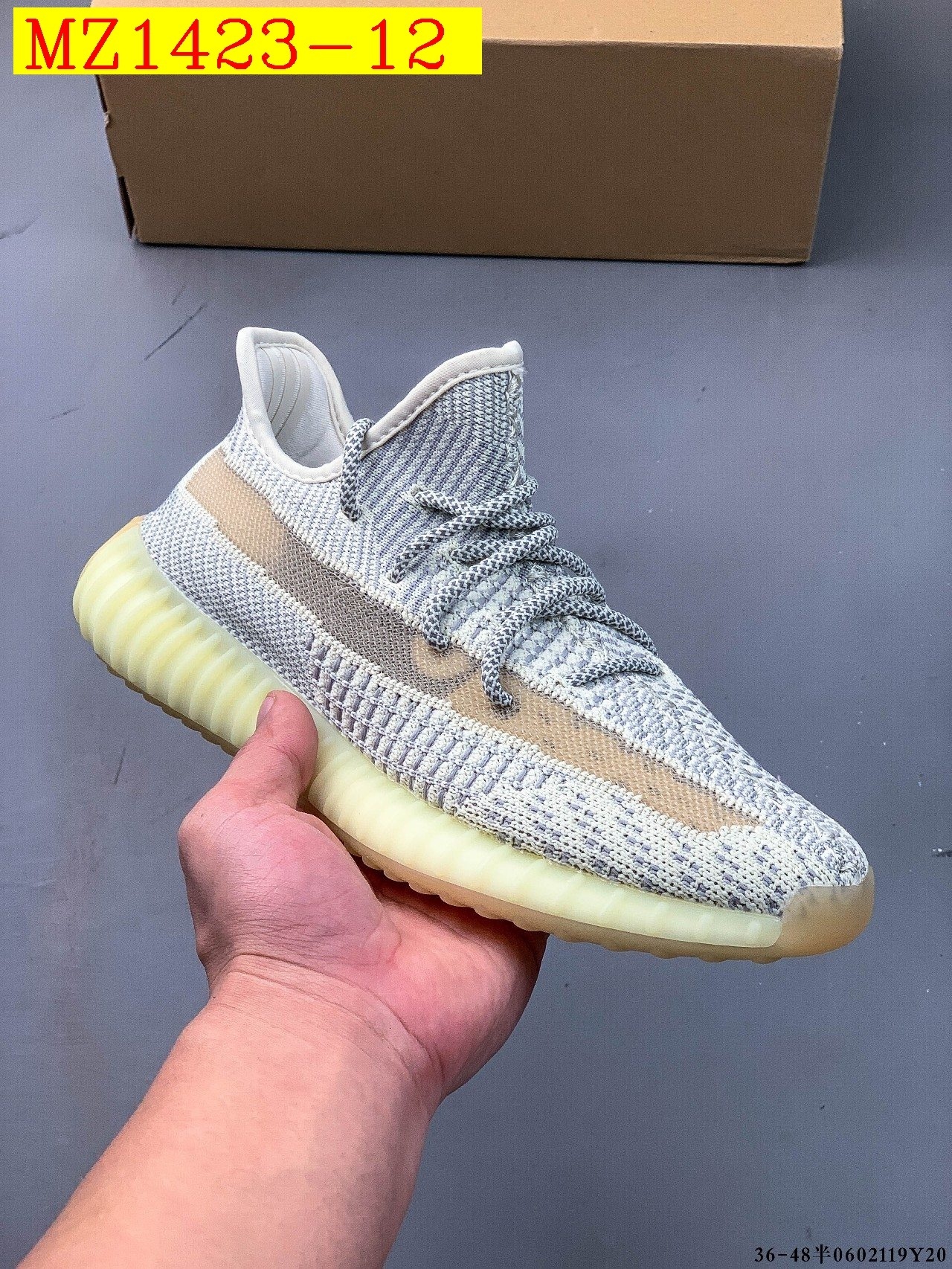 44$ Adidas YEEZY BOOST 350 V2 half size 36-45 826030 MZ1423 gallery