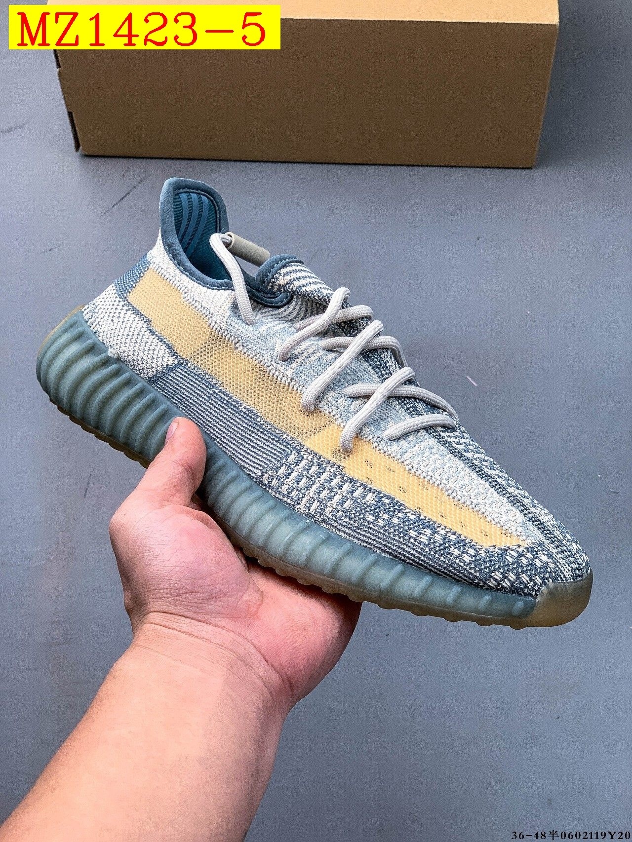 44$ Adidas YEEZY BOOST 350 V2 half size 36-45 826030 MZ1423 gallery