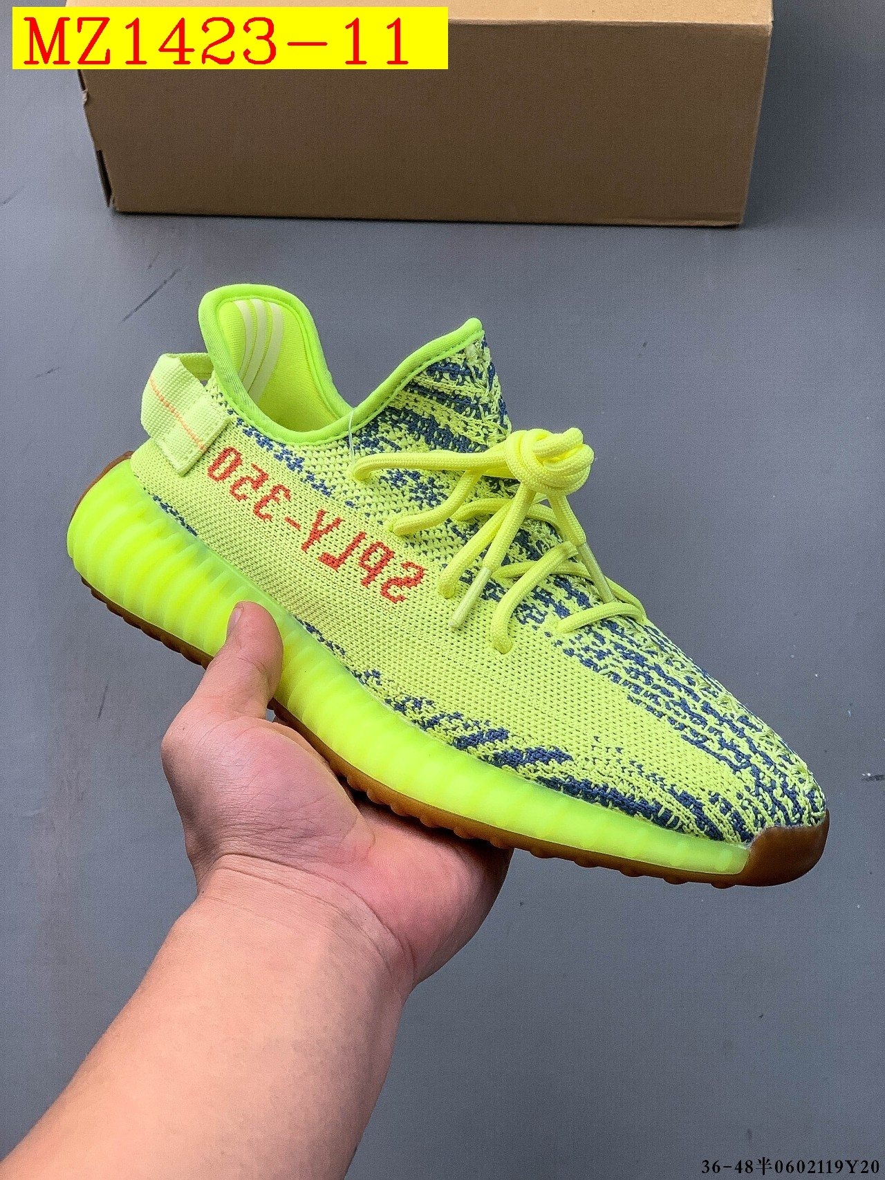 44$ Adidas YEEZY BOOST 350 V2 half size 36-45 826030 MZ1423 gallery