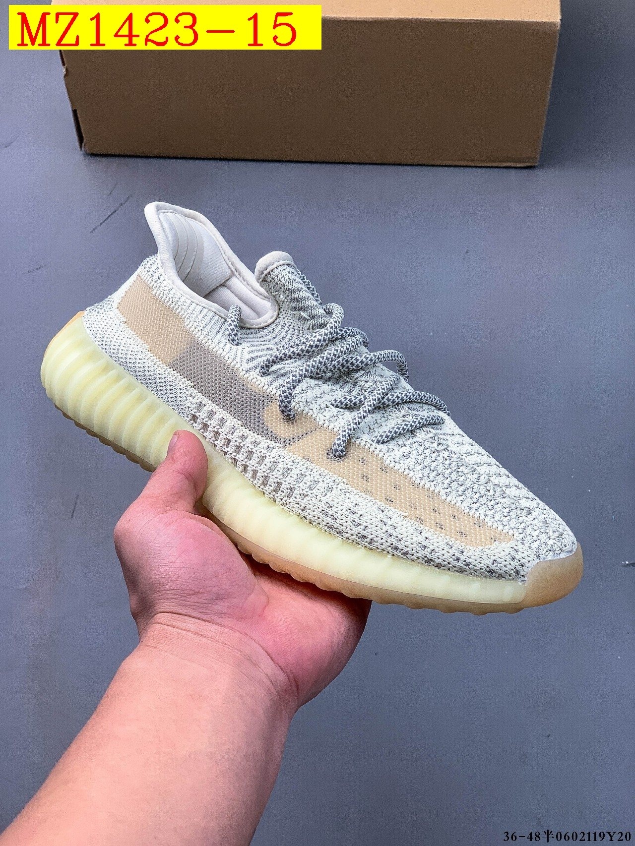 44$ Adidas YEEZY BOOST 350 V2 half size 36-45 826030 MZ1423 gallery