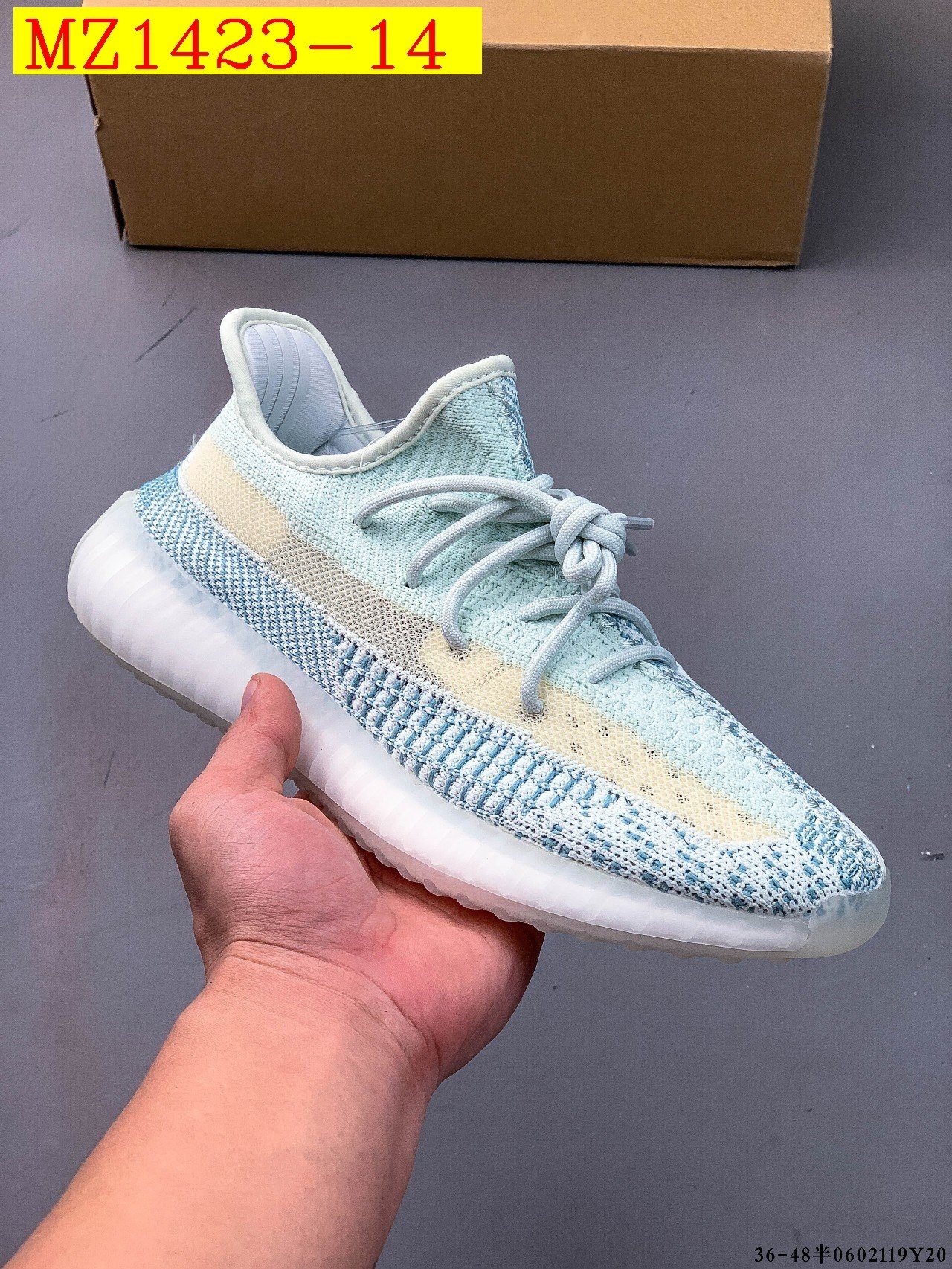 44$ Adidas YEEZY BOOST 350 V2 half size 36-45 826030 MZ1423 gallery