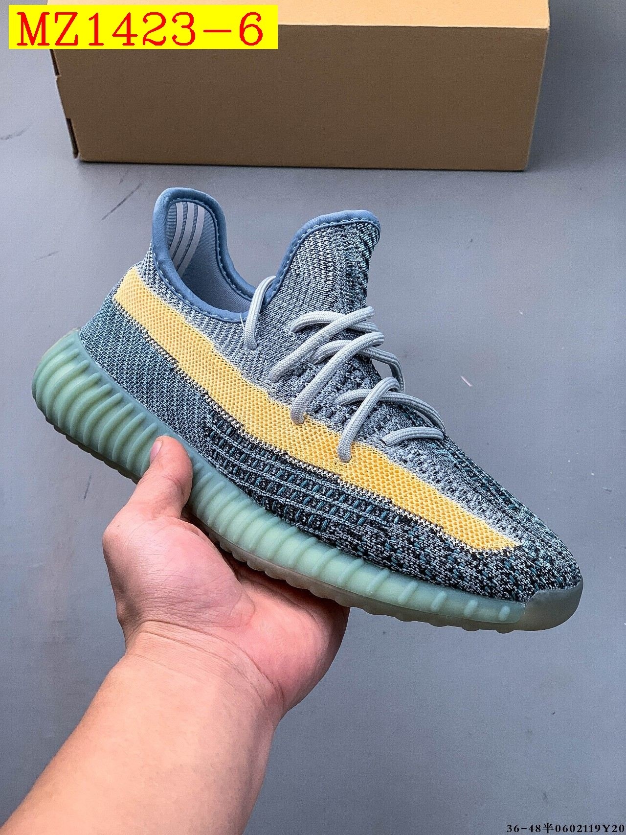 44$ Adidas YEEZY BOOST 350 V2 half size 36-45 826030 MZ1423 gallery